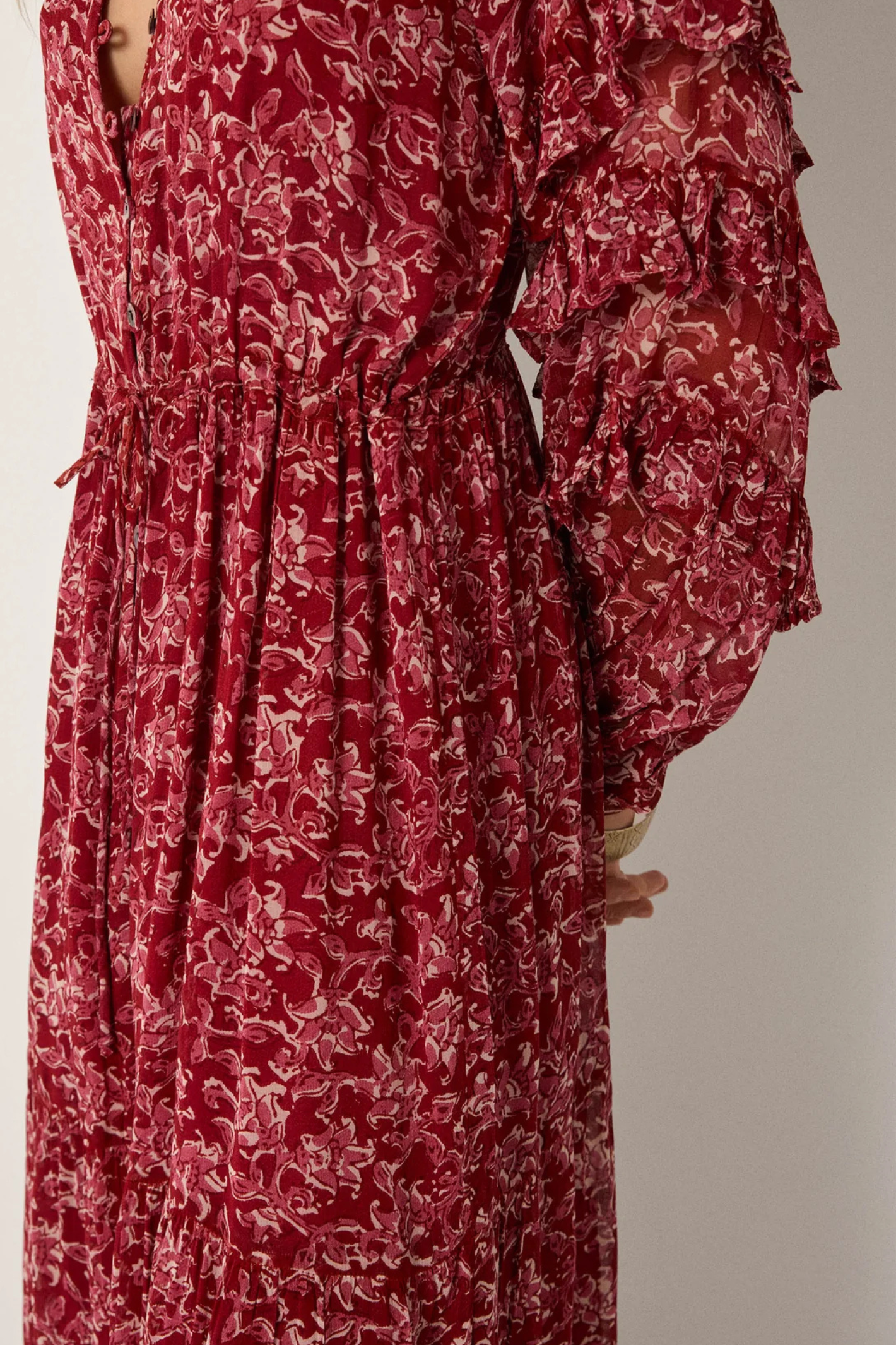 Maison Hotel Red Lion Harper Ruby Dress