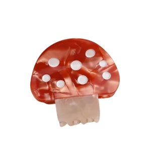 Mushroom Hair Clip