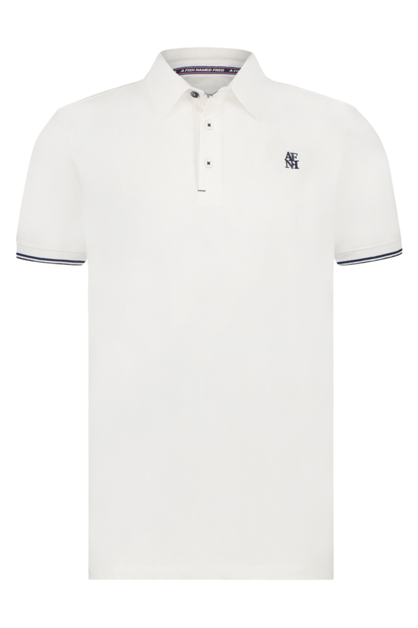 a fish named fred polo A Fish Named Fred Men's Polo Shirt Off White 99.3001 Off White / XL