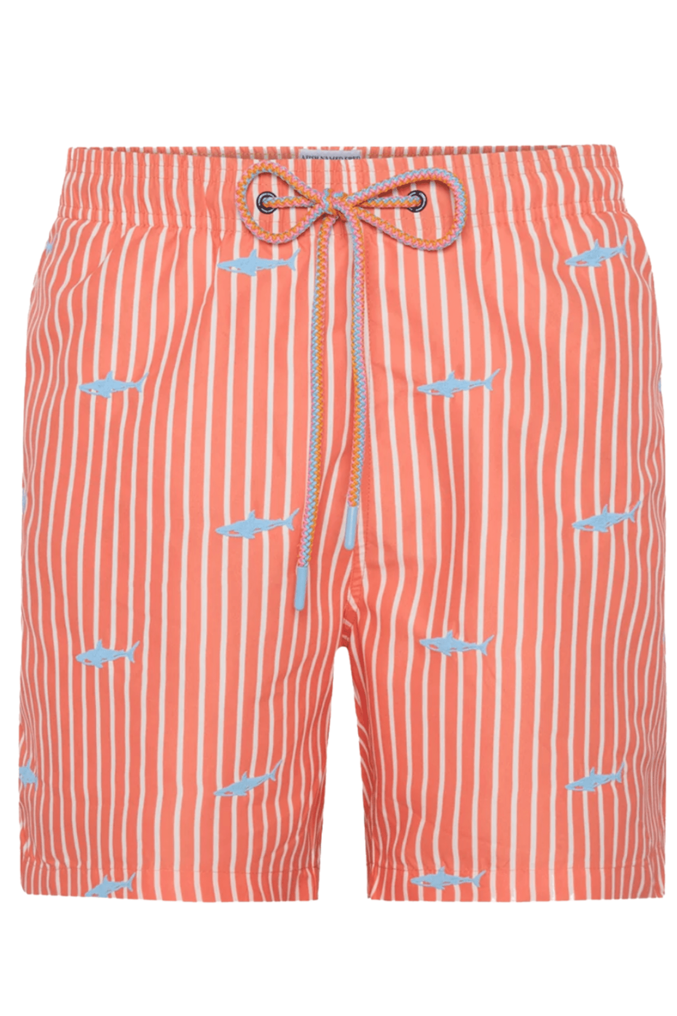 A Fish Named Fred Men's Swimshort Shark - Peach 31.251