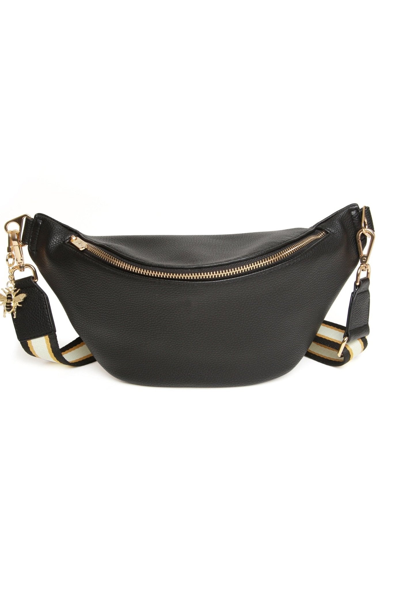 Alice Wheeler AW6009 Black - Banana Bag - Dotique - Alice Wheeler