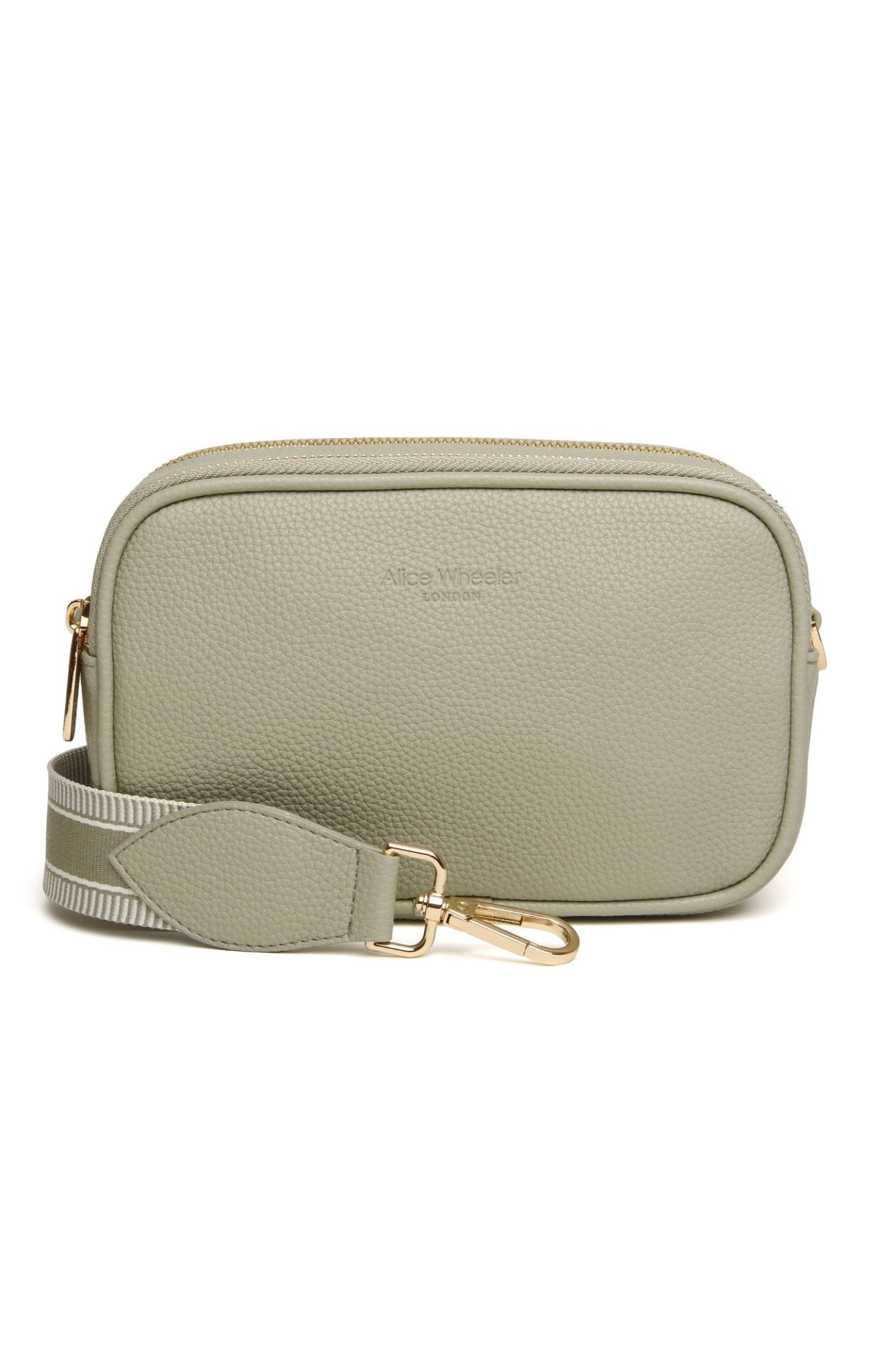 Alice Wheeler AW6111 Pistachio Pimlico Cross Body Bag - Dotique - Alice Wheeler