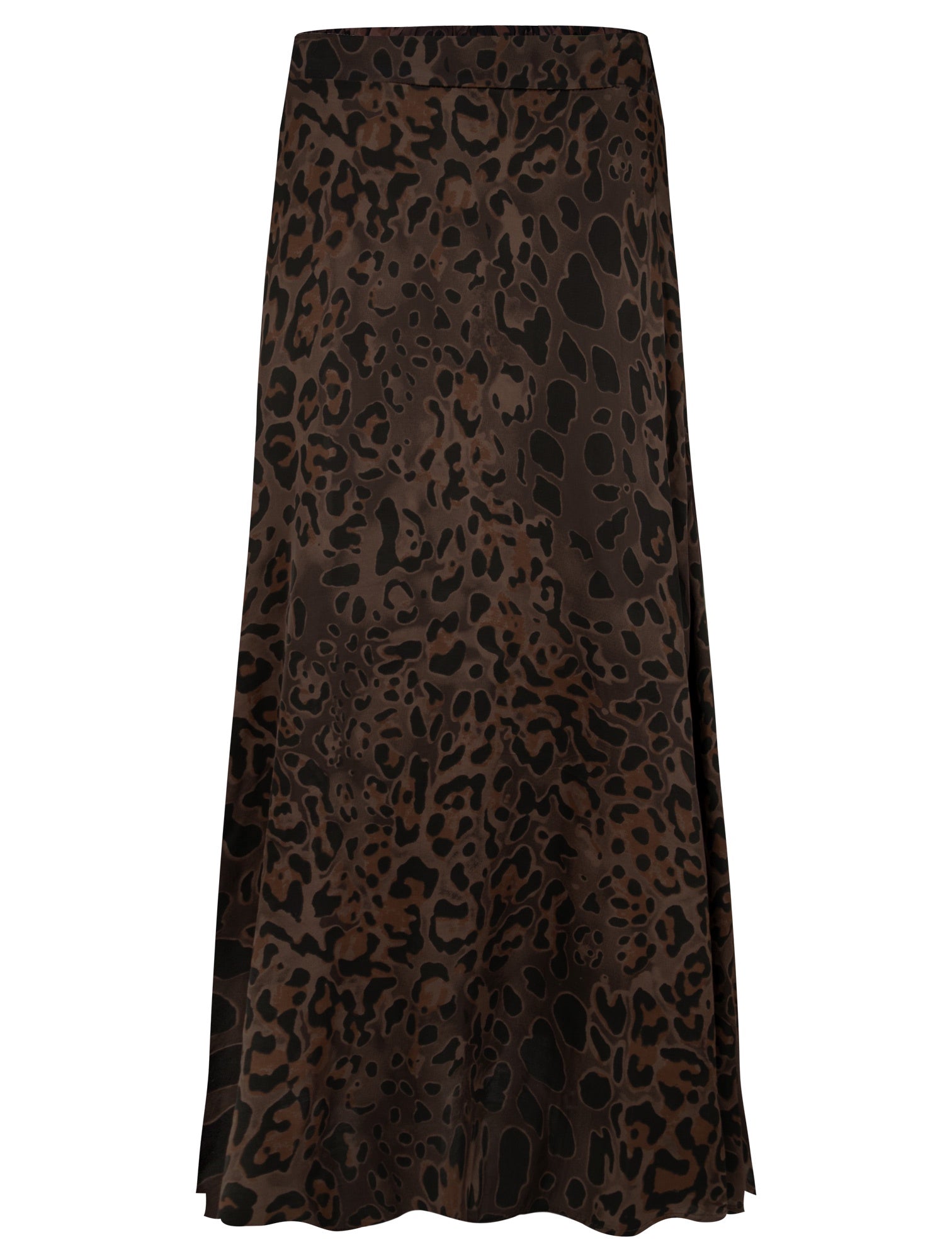 Amazing Woman Simmy Brown Leopard Skirt - Dotique - Amazing Woman