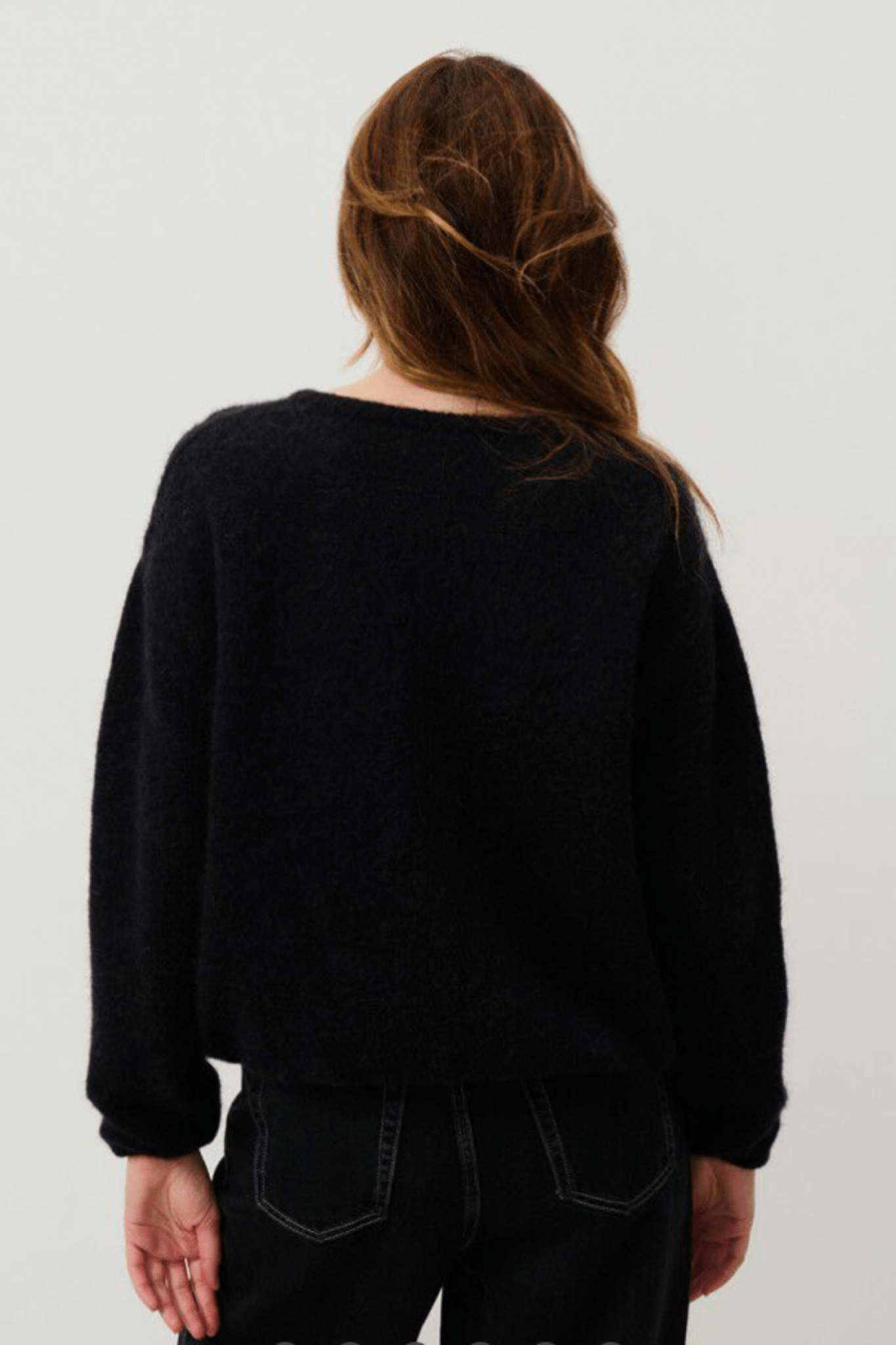 American Vintage Black VITOW Cardigan - Dotique - American Vintage