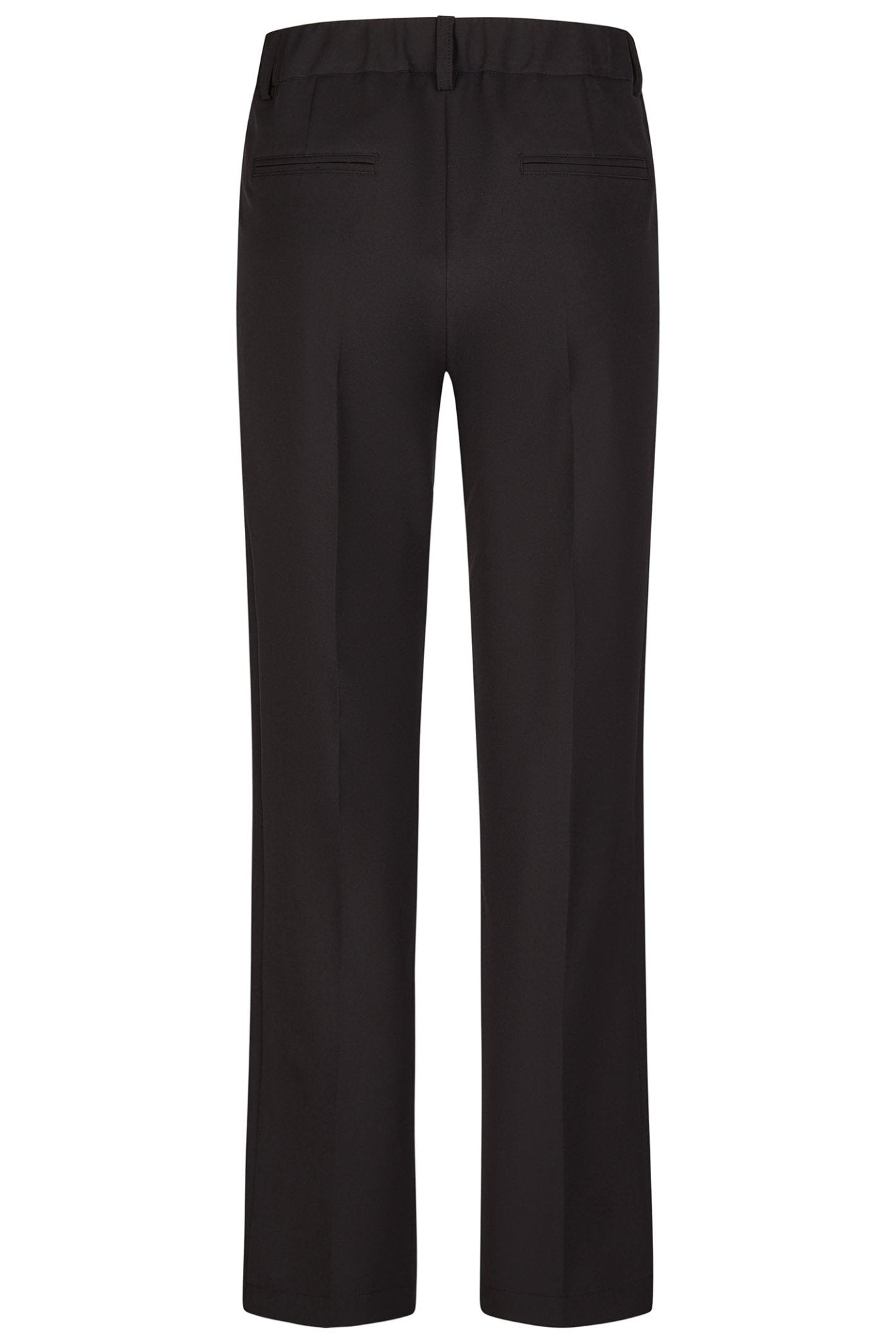Anna Montana 1065 Angelika Wide Leg Trousers Black - Dotique