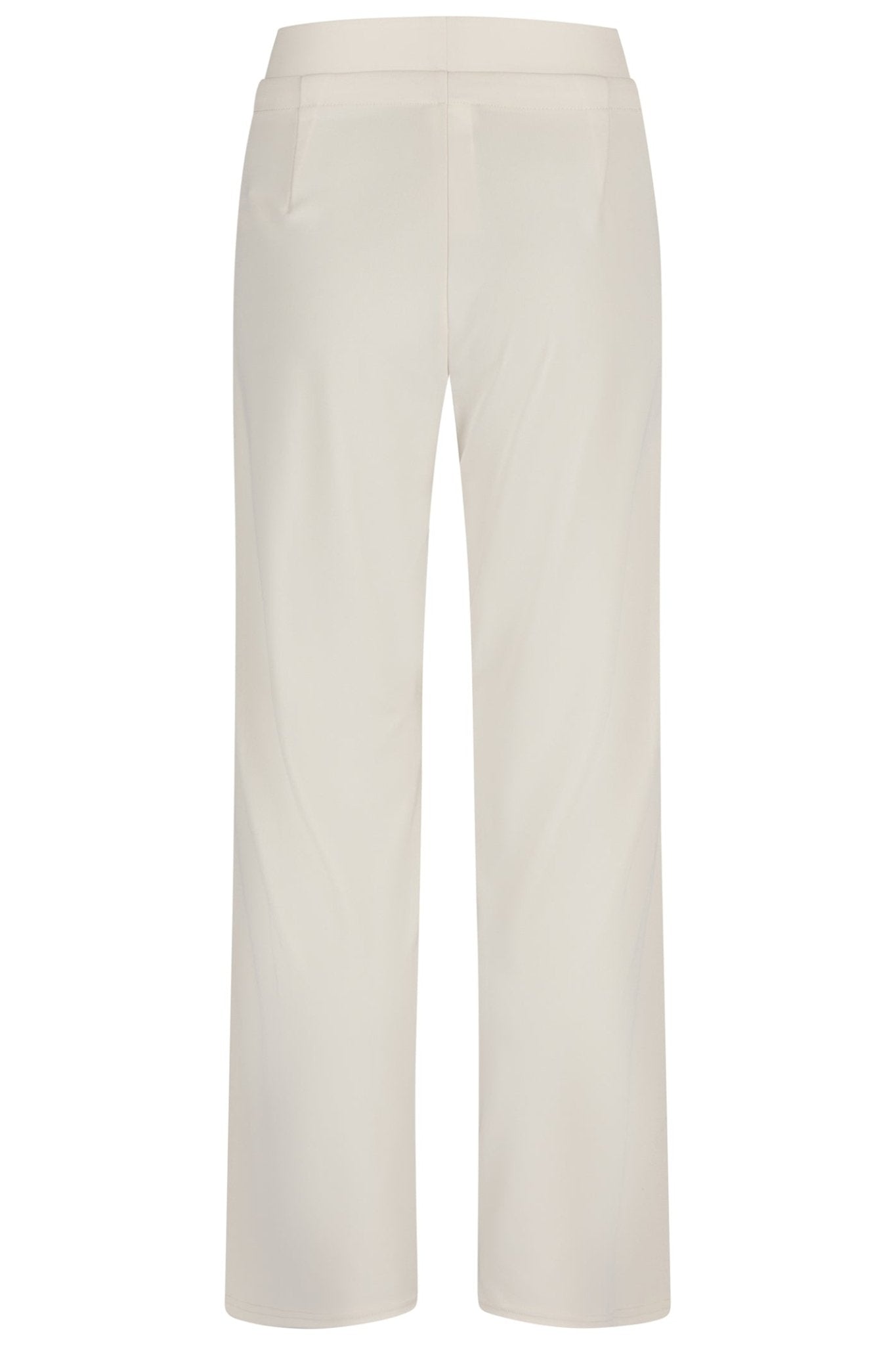 Barbara Lebek 85790052 Cream Drawstring Waist Pull-On Trousers - Dotique