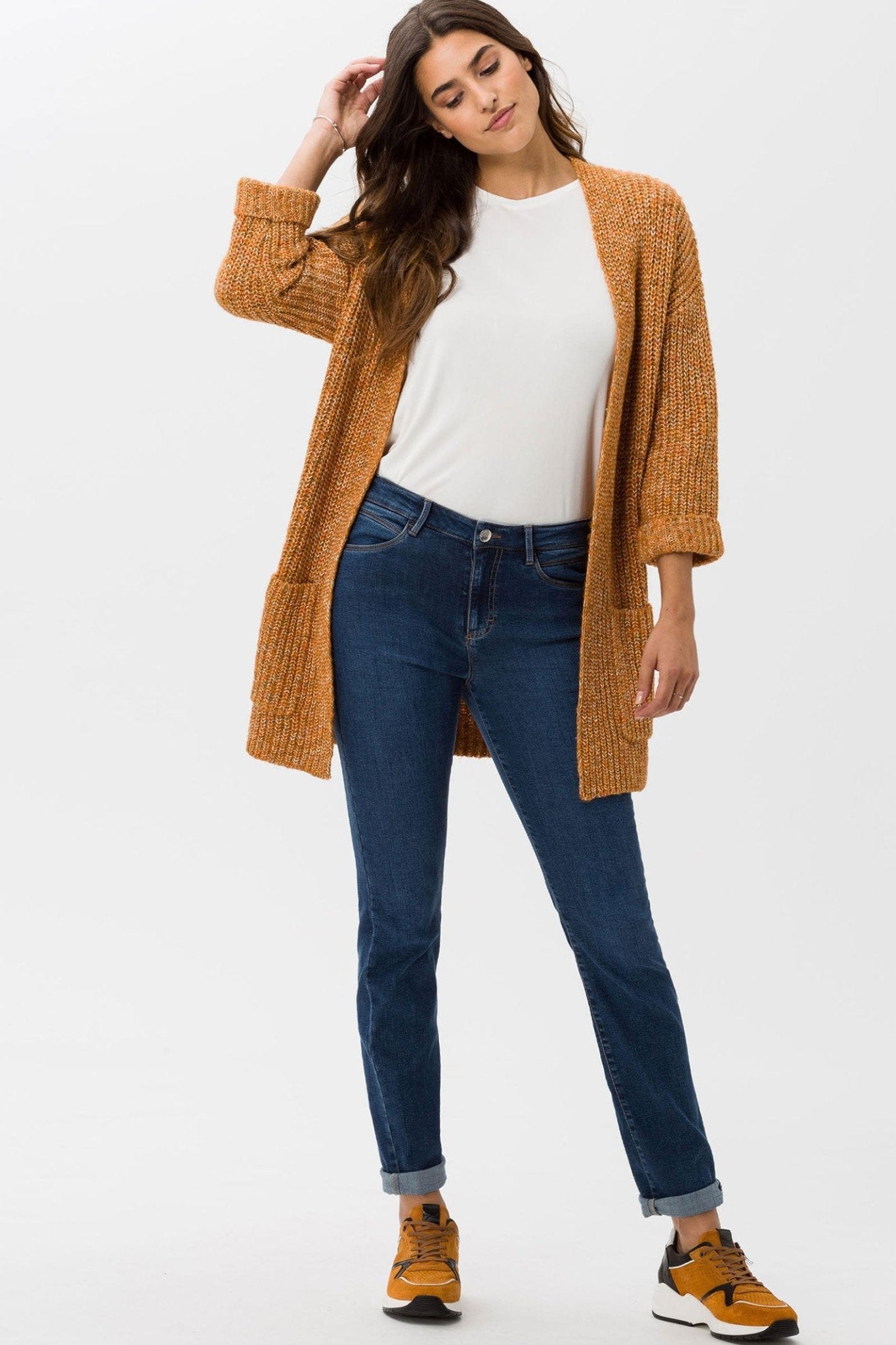 Brax Shakira 70-1000 25 Slightly Used Regular Blue Five Pocket Skinny Jeans - Dotique Chesterfield