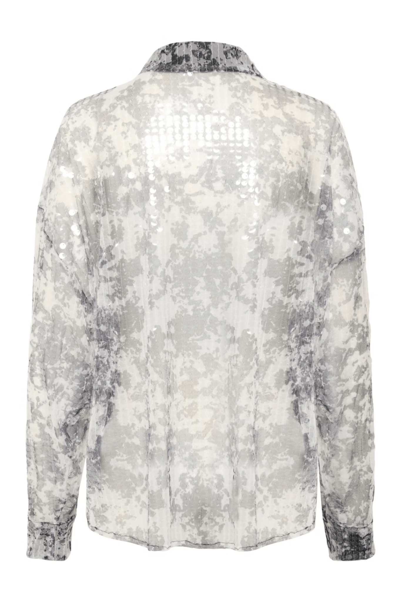 Culture 50112209 CUwilma Shirt Grey/White Mix - Dotique - Culture