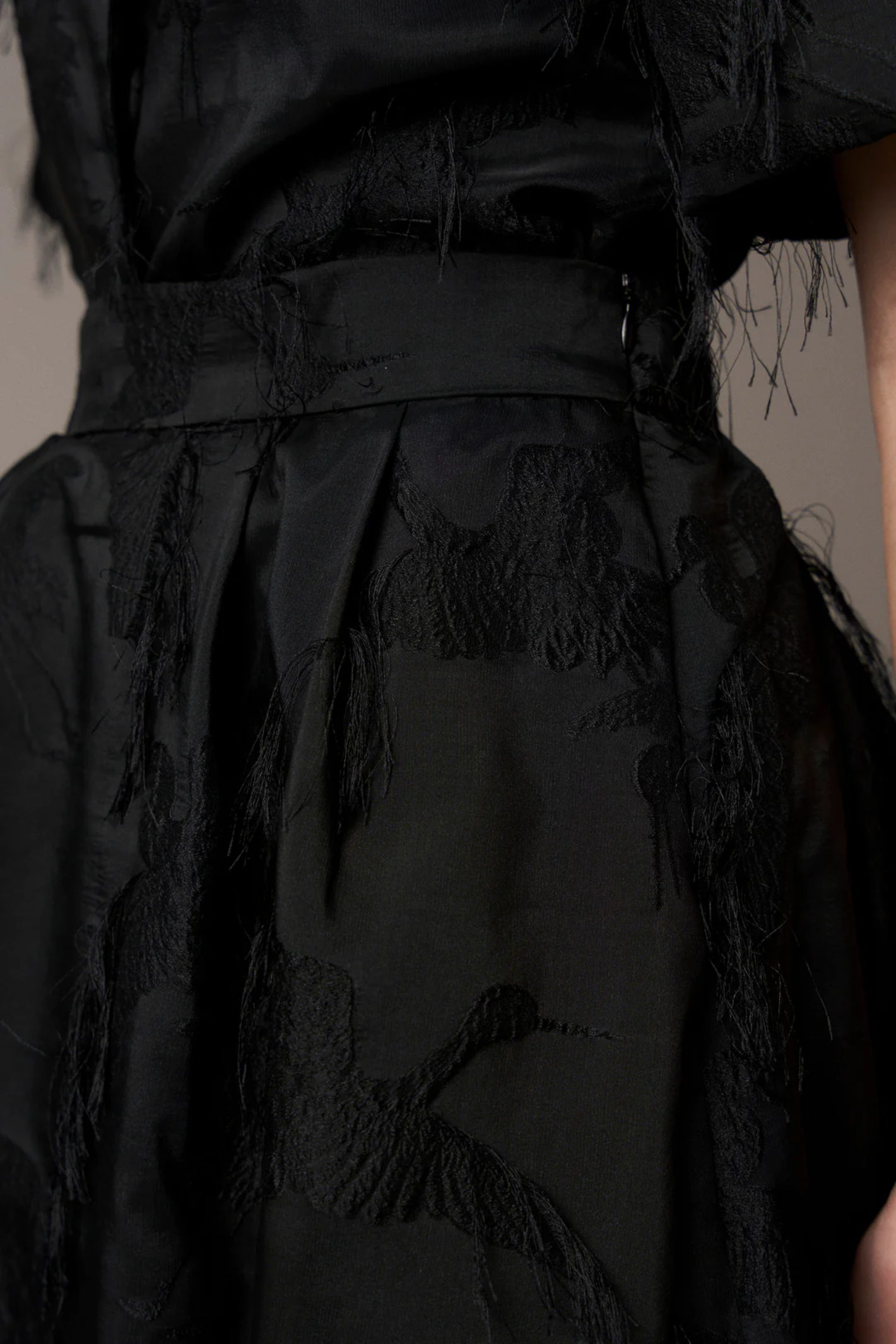 Pieszak J235175 PD-Winnie Balloon Flamingo Skirt Black