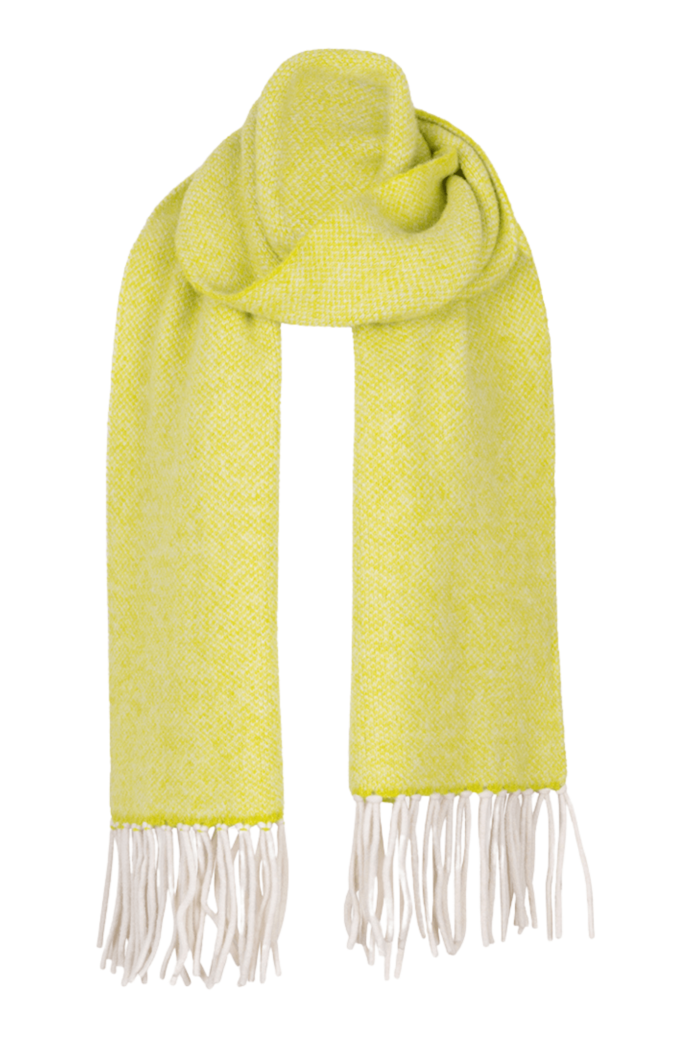 EsQualo 02545 City Lime Scarf Fringes - Dotique - EsQualo