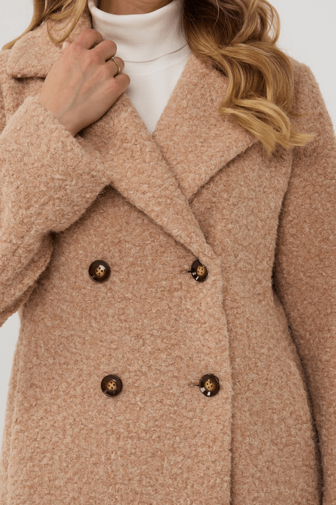 EsQualo 37516 Sand Coat Boucle - Dotique - EsQualo
