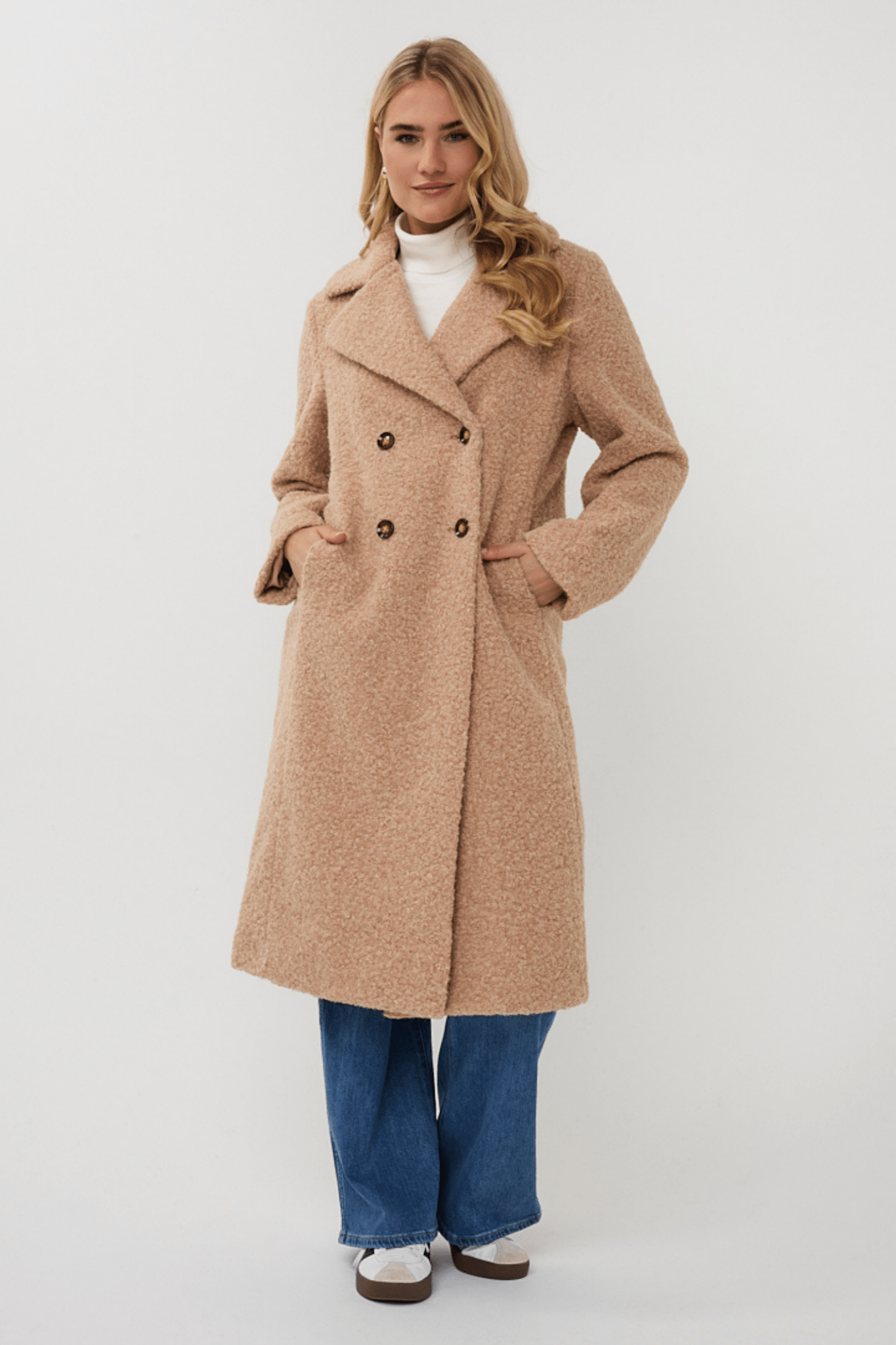 EsQualo 37516 Sand Coat Boucle - Dotique - EsQualo
