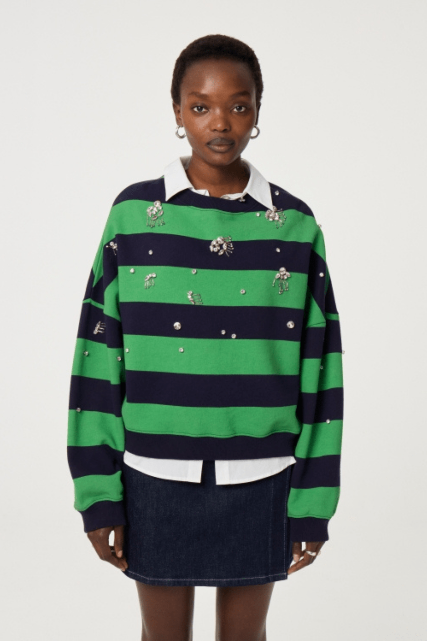 Fabienne Chapot 3624 After Midnight Blue Ronny Sweater - Dotique - Fabienne Chapot