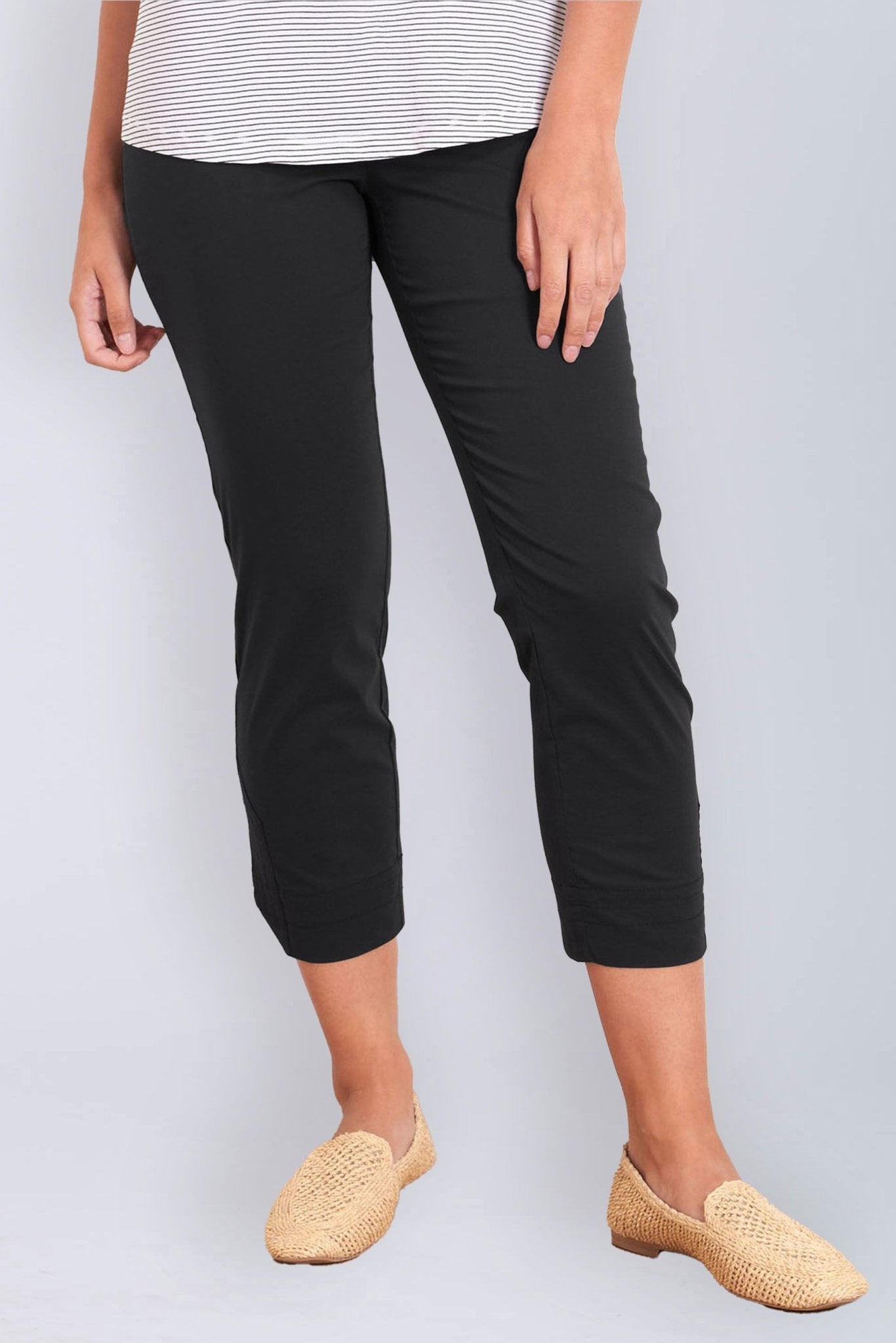 Foil FO6968 Signature 7/8 Pant Black Trouser - Dotique - Foil