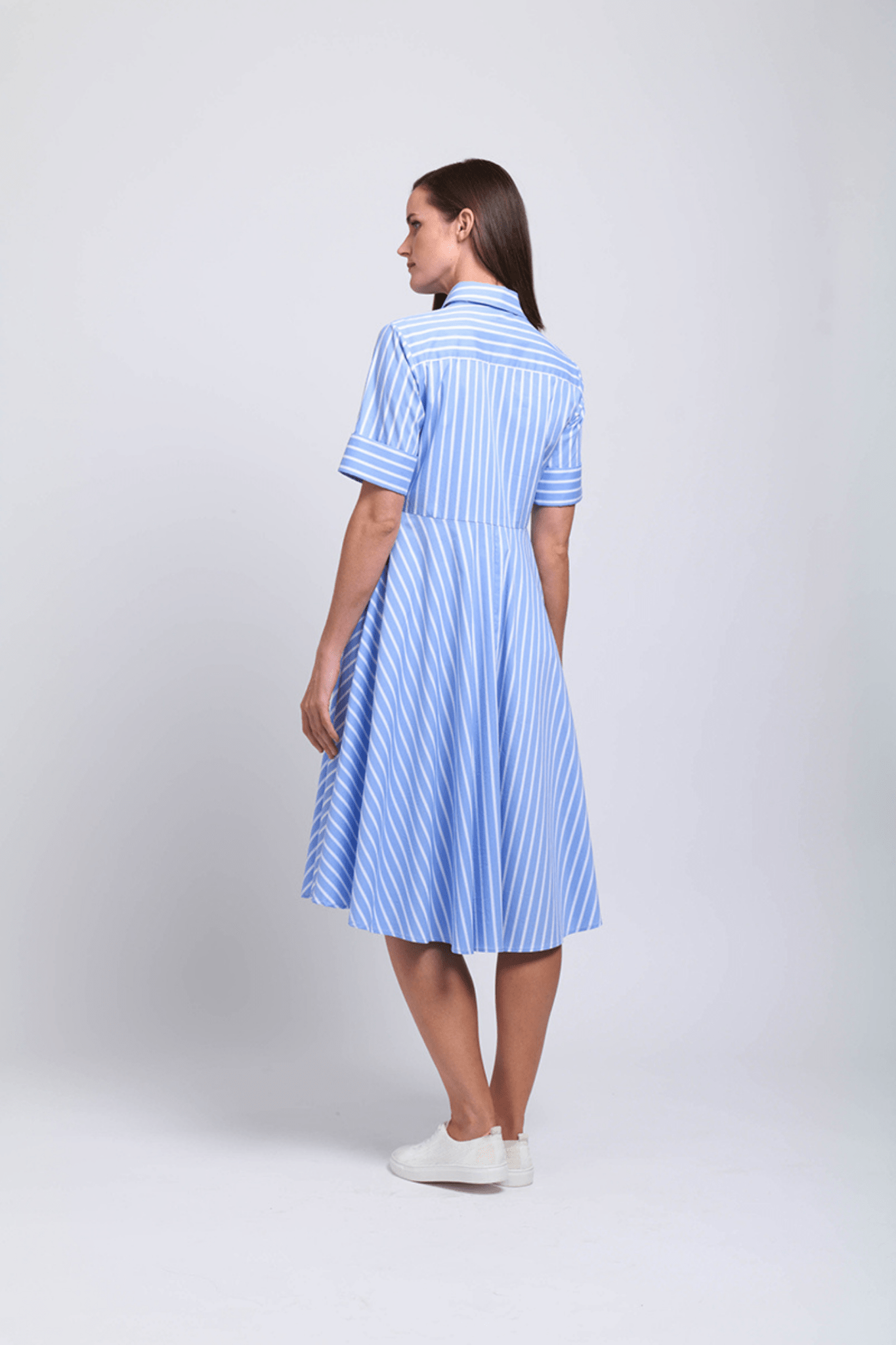 Foil FO7875 Award Winning Dress Blue Stripe - Dotique