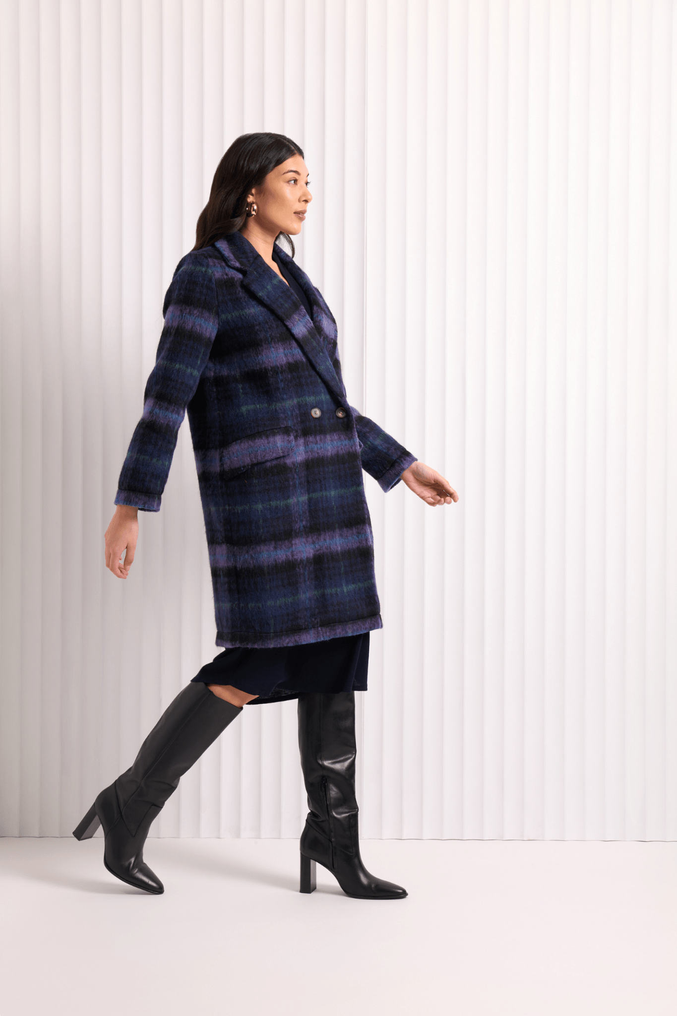 Foil FO8155 Twilight Blue Chella Coat - Dotique - Foil