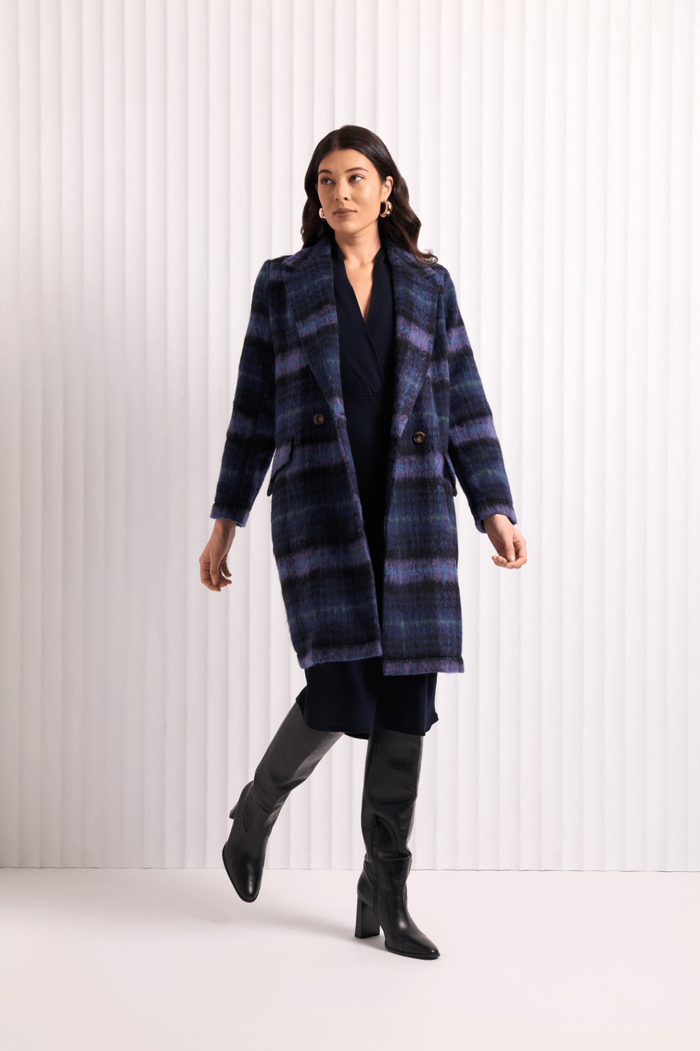 Foil FO8155 Twilight Blue Chella Coat - Dotique - Foil