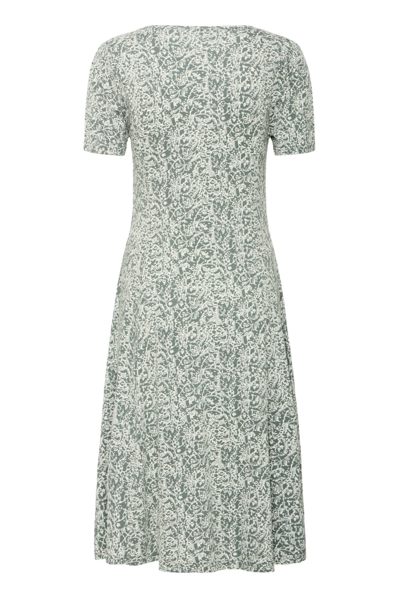 fransa-20610387-frfedot-1-short-sleeve-green-midi-dress