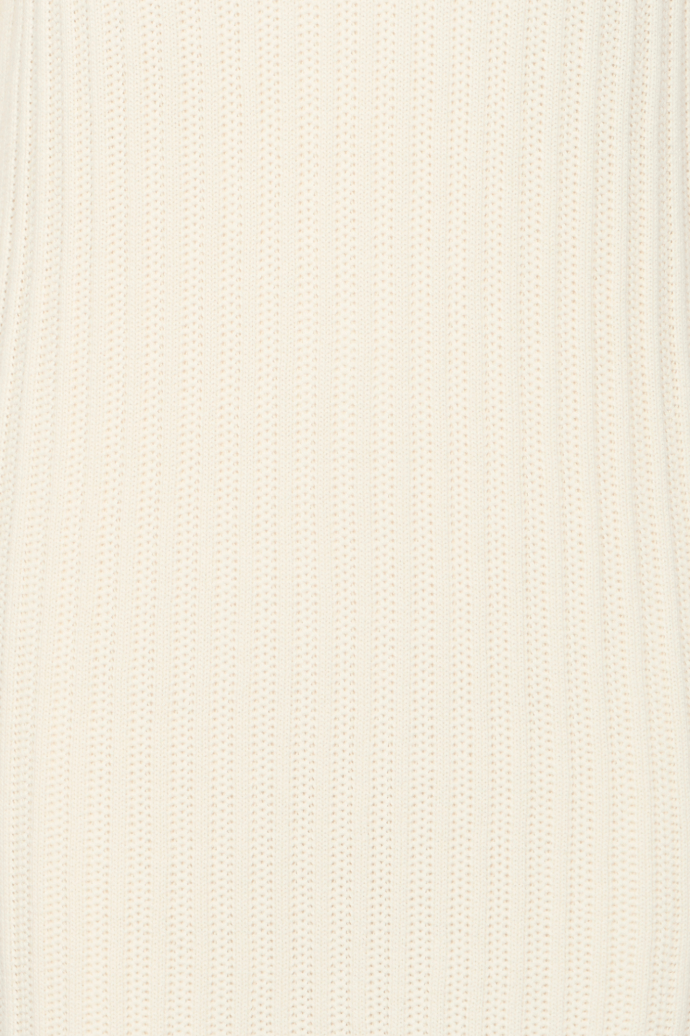 Fransa 20615698 FROFELINA DR 1 Knitted Dress with Collar and V - Neck Whisper White - Dotique