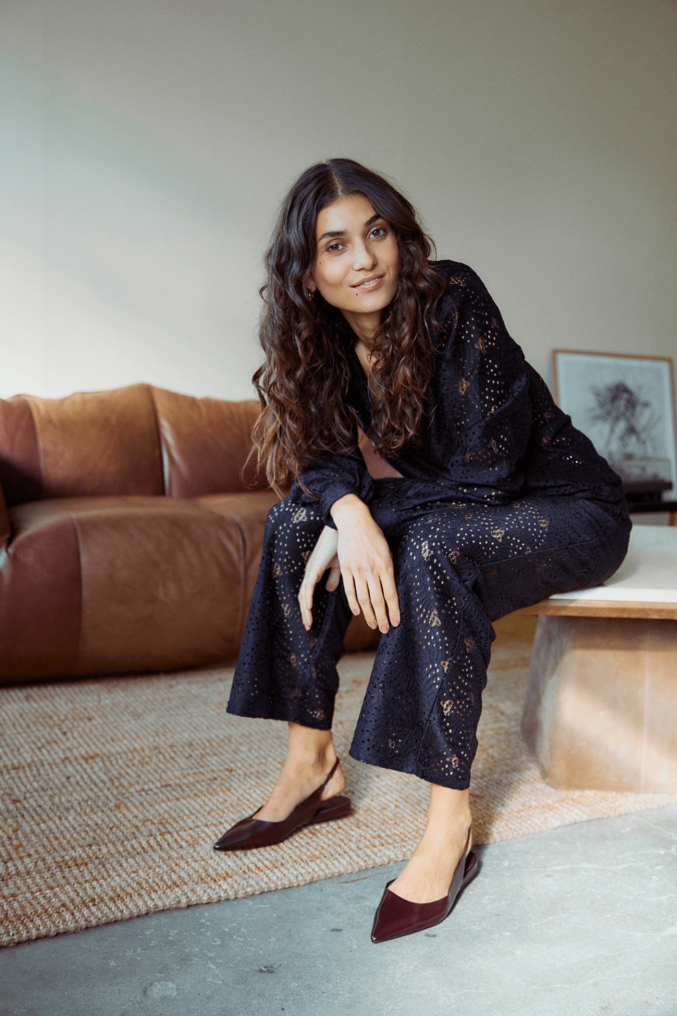 Fransa 20615914 FRZAHRA Black Trousers - Dotique - Fransa