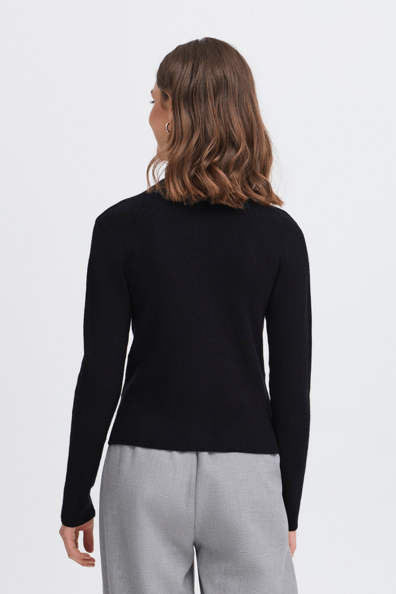 Fransa 20616190 FRNOVELLA Black Cardigan - Dotique - Fransa