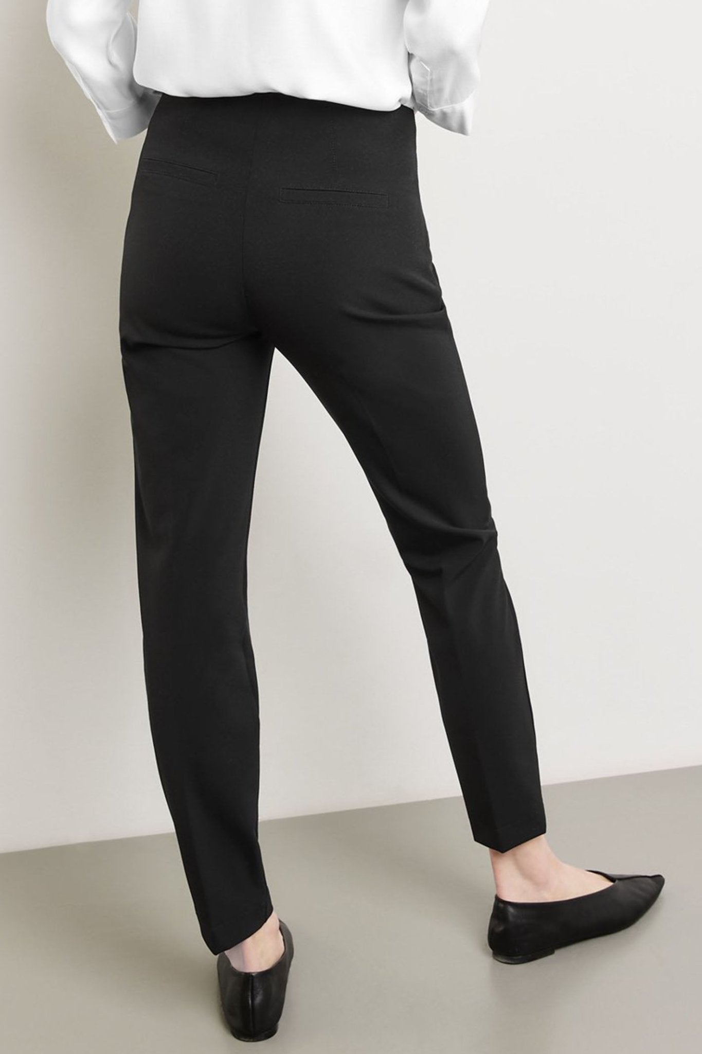 Gerry Weber 222003-66299 Black Slim Fit Trousers - Dotique Chesterfield