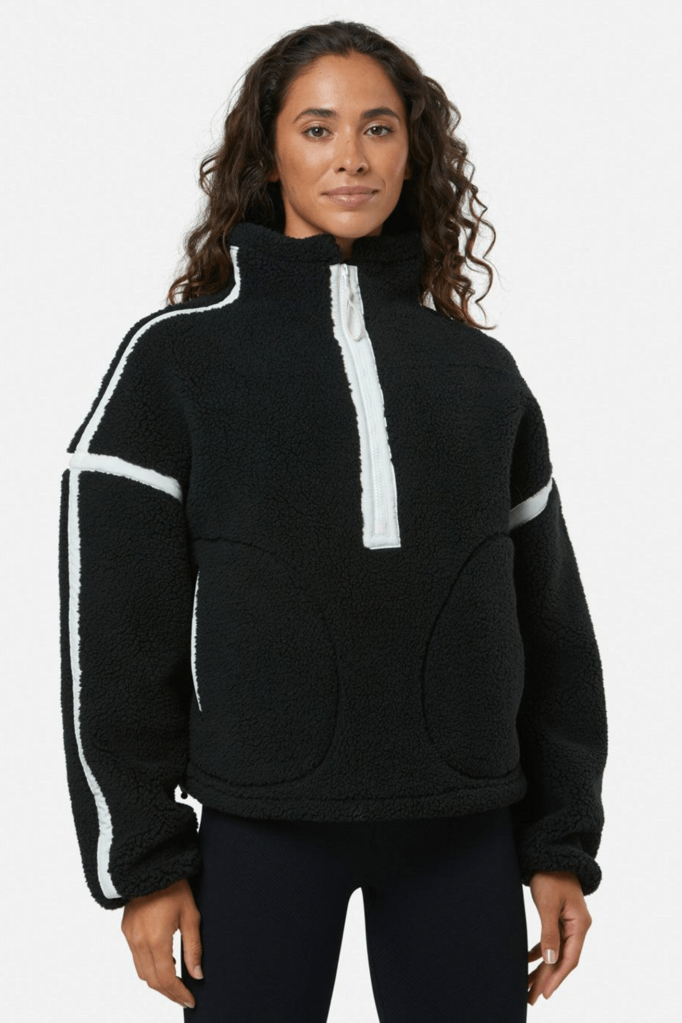 Gym+Coffee Industry Half Zip - Black - Dotique - Gym+Coffee