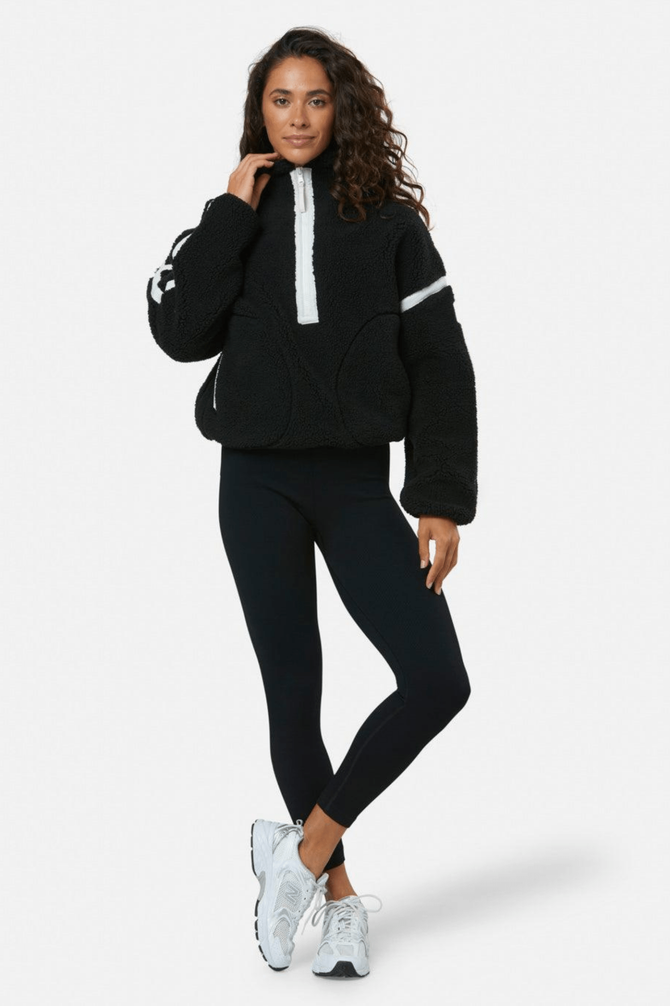 Gym+Coffee Industry Half Zip - Black - Dotique - Gym+Coffee