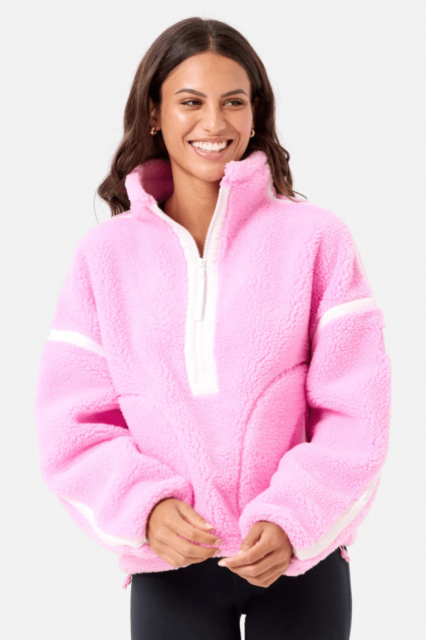 Gym+Coffee Industry Half Zip - Cotton Candy - Dotique - Gym+Coffee