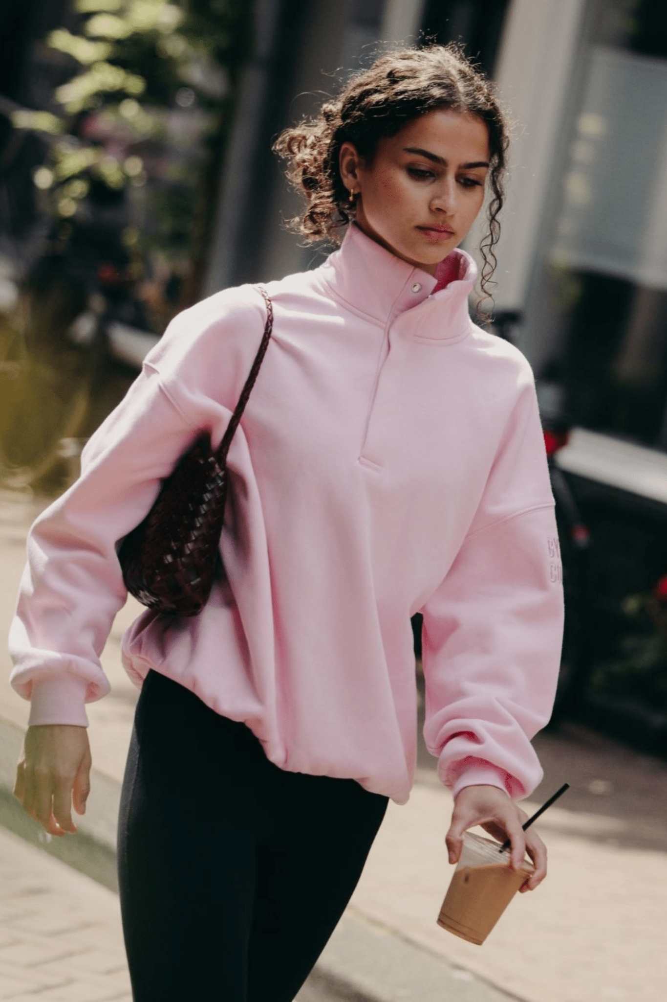 Gym+Coffee Sierra Snap Collar - Baby Pink - Dotique - Gym+Coffee