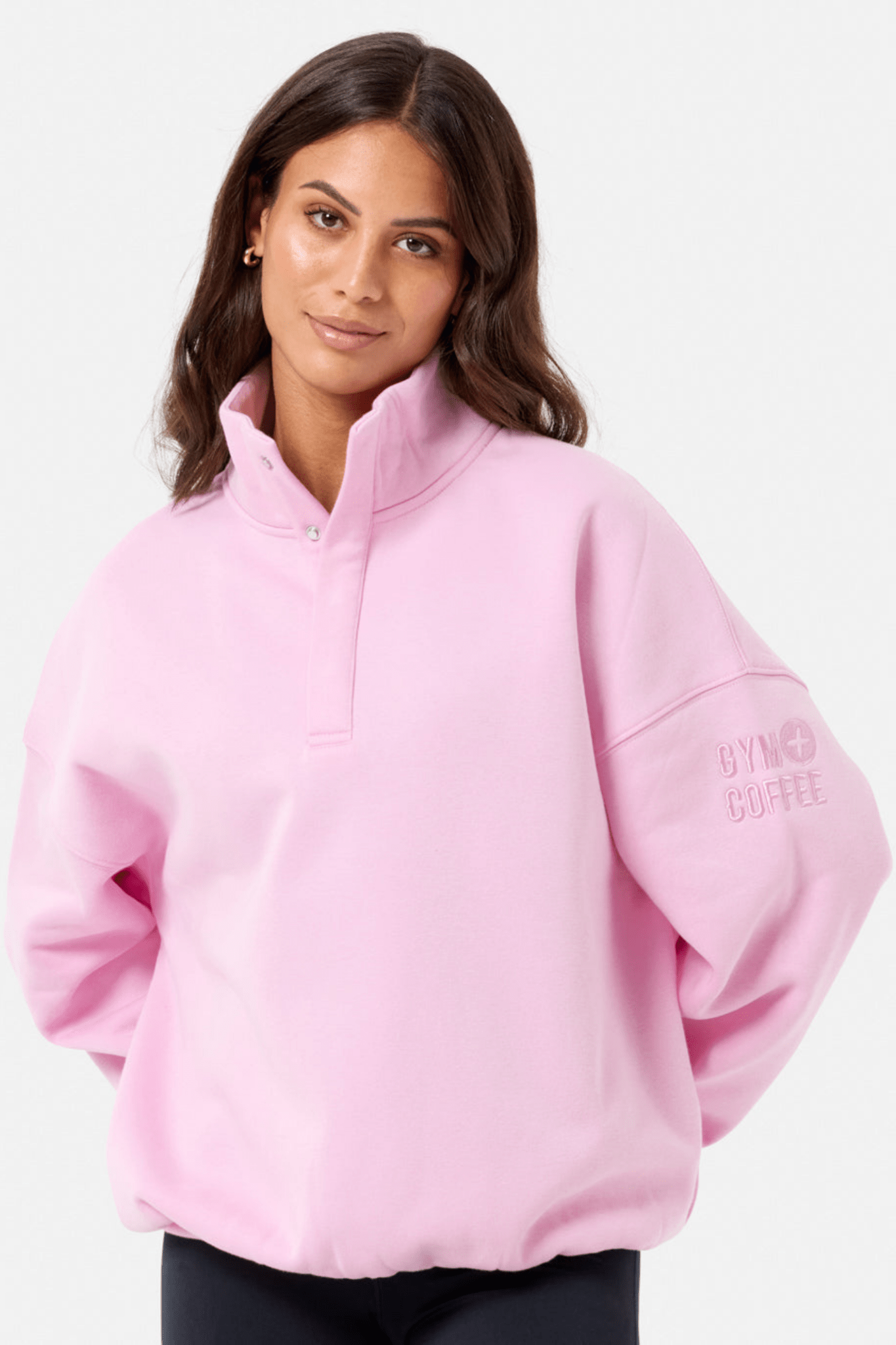 Gym+Coffee Sierra Snap Collar - Baby Pink - Dotique - Gym+Coffee