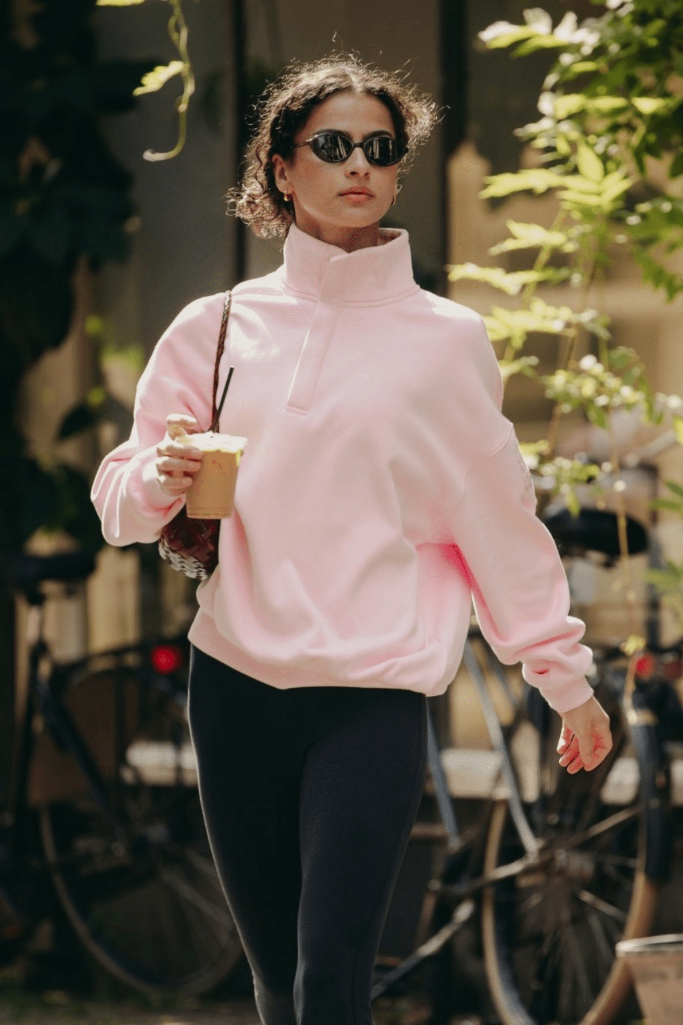 Gym+Coffee Sierra Snap Collar - Baby Pink - Dotique - Gym+Coffee