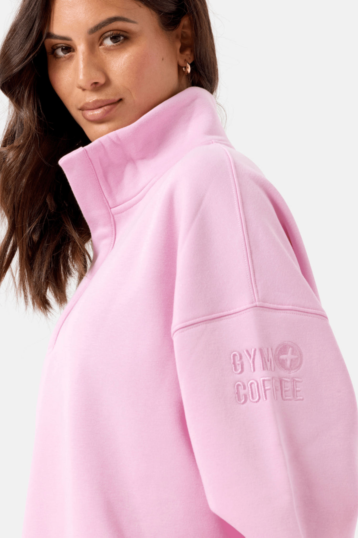 Gym+Coffee Sierra Snap Collar - Baby Pink - Dotique - Gym+Coffee