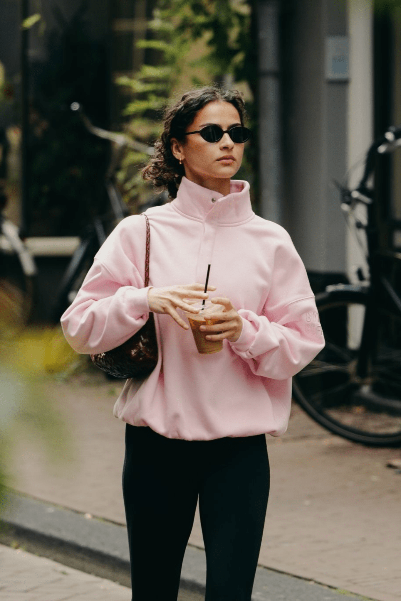 Gym+Coffee Sierra Snap Collar - Baby Pink - Dotique - Gym+Coffee