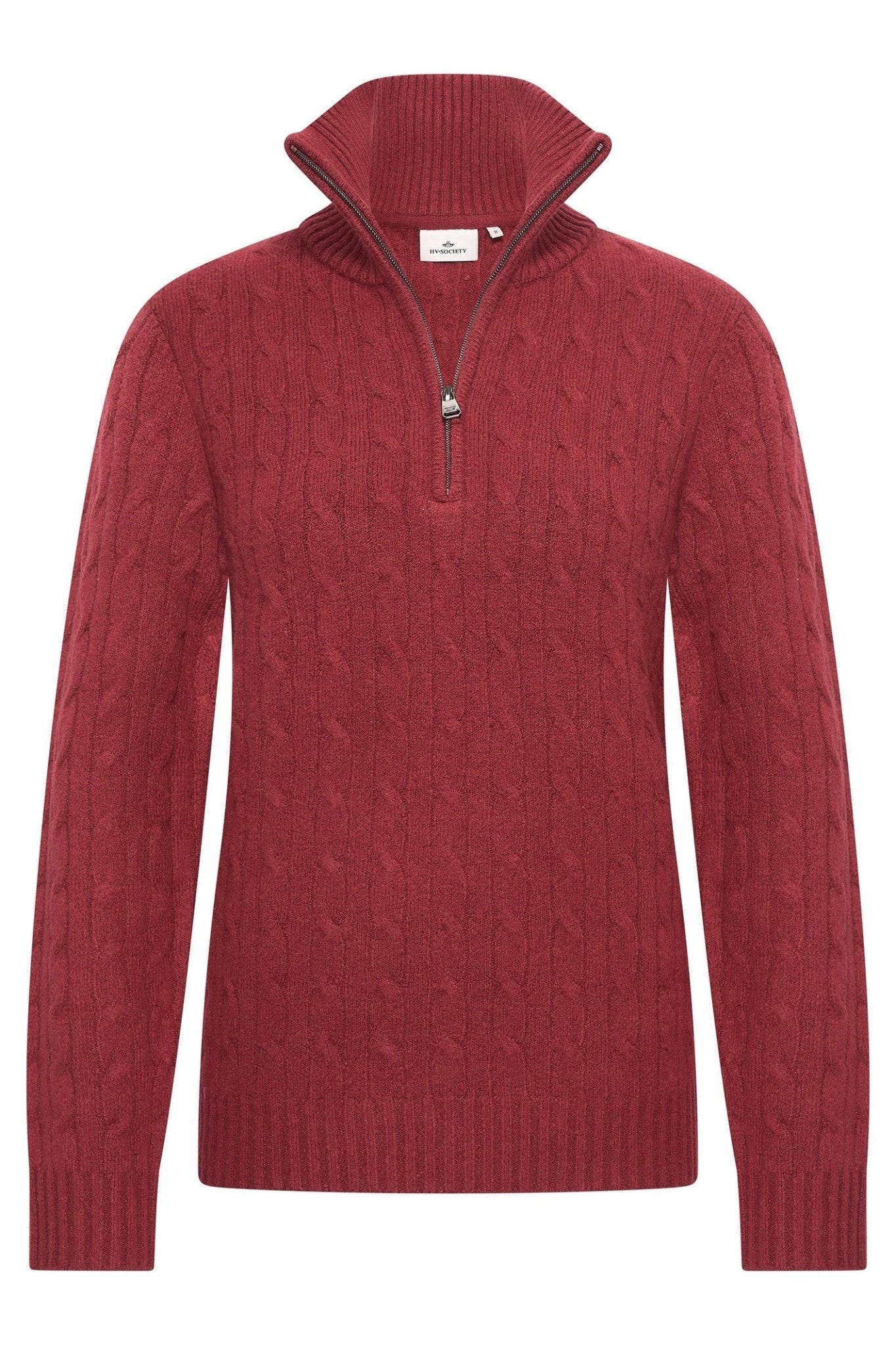 HV Society Jumper HVSMea Burgundy - Dotique - HV Society
