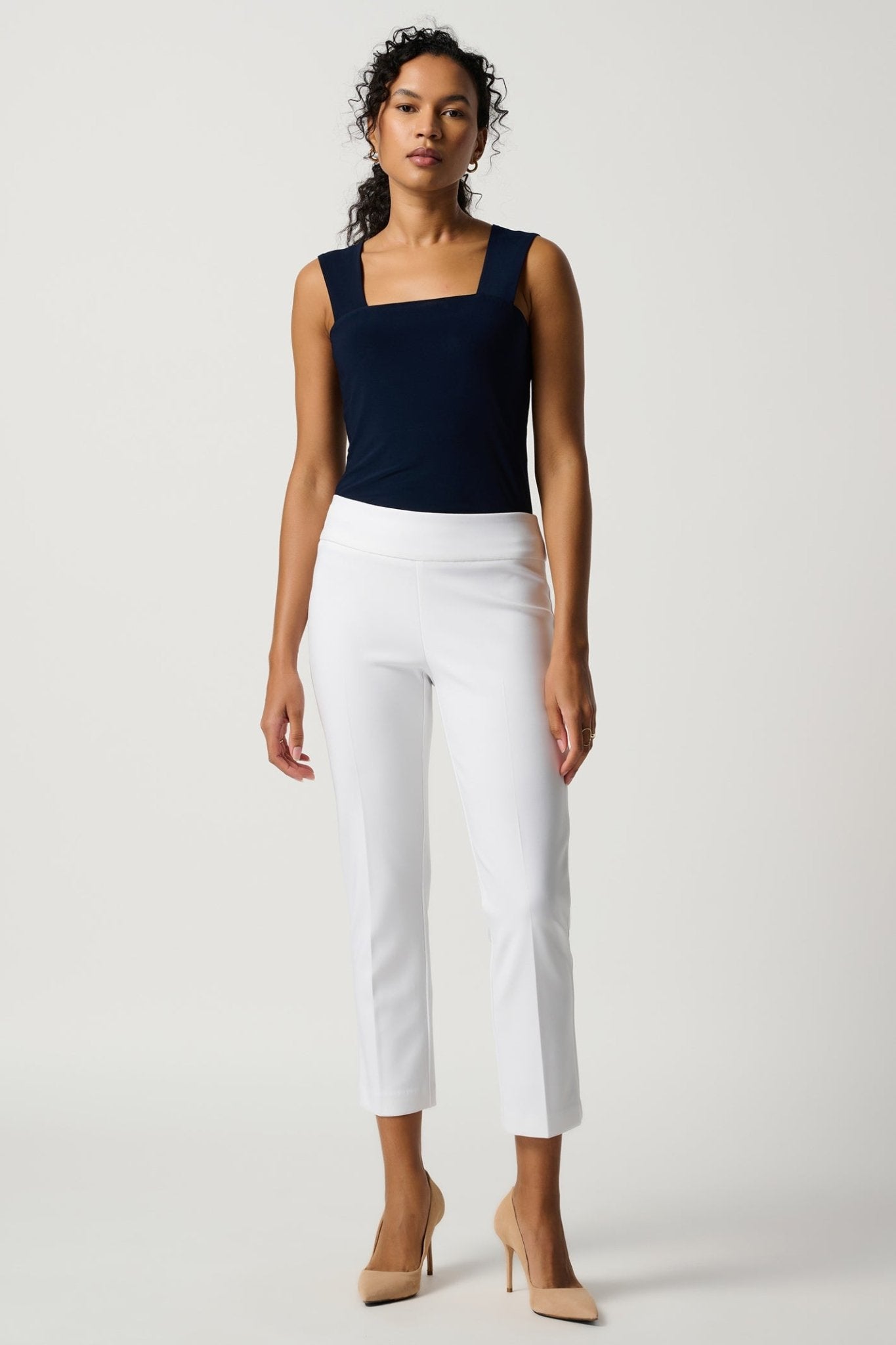 Joseph Ribkoff 181089 Classic Cropped Pull - On Trousers - Dotique