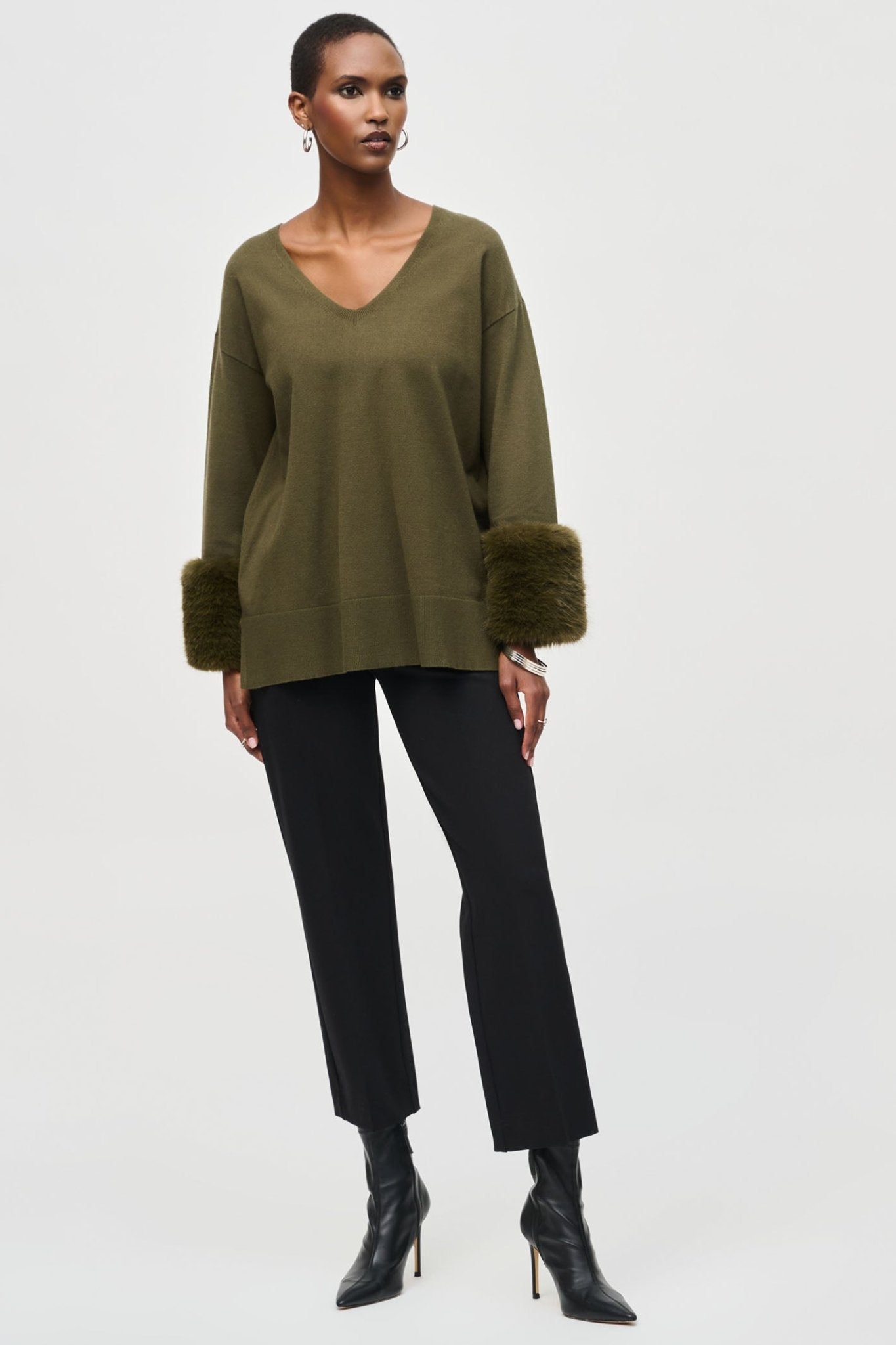 Joseph Ribkoff 243049 Straight Pull-On Trousers - Dotique