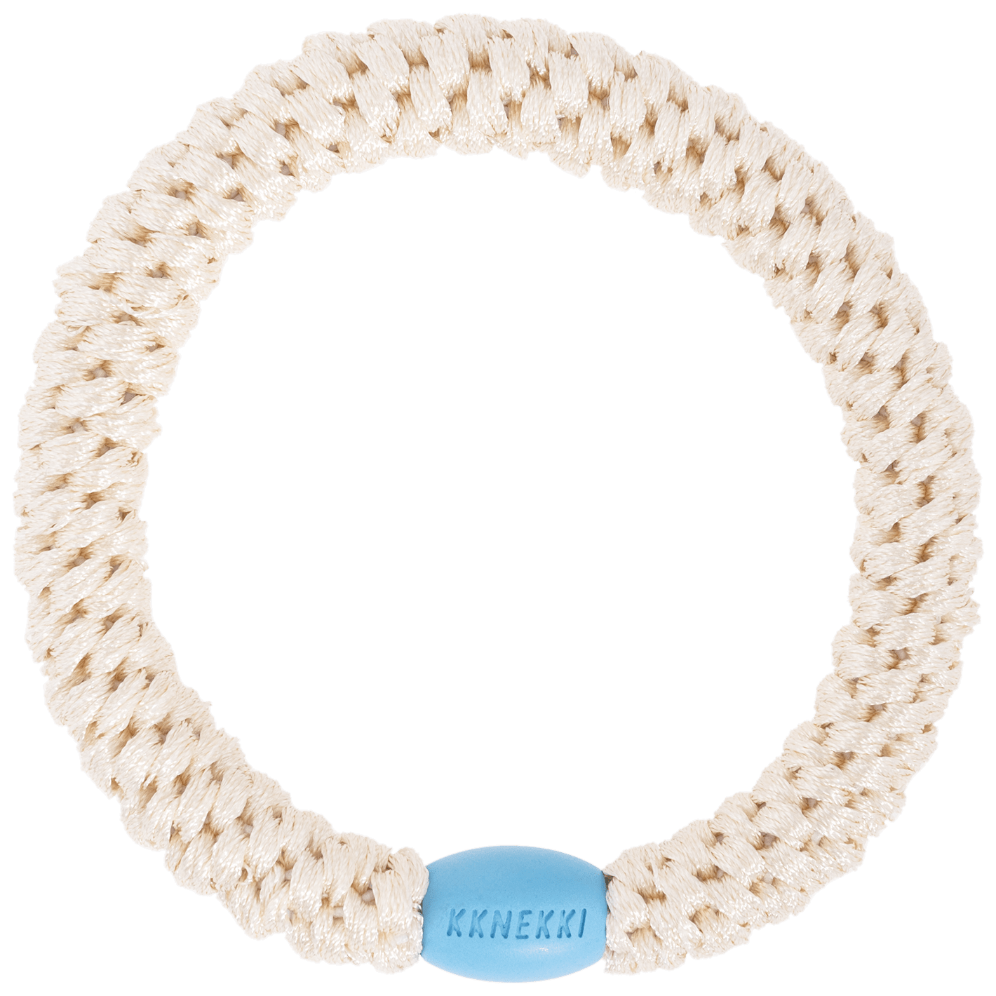 KKNEKKI Ivory Blue Bead - Dotique - KKNEKKI