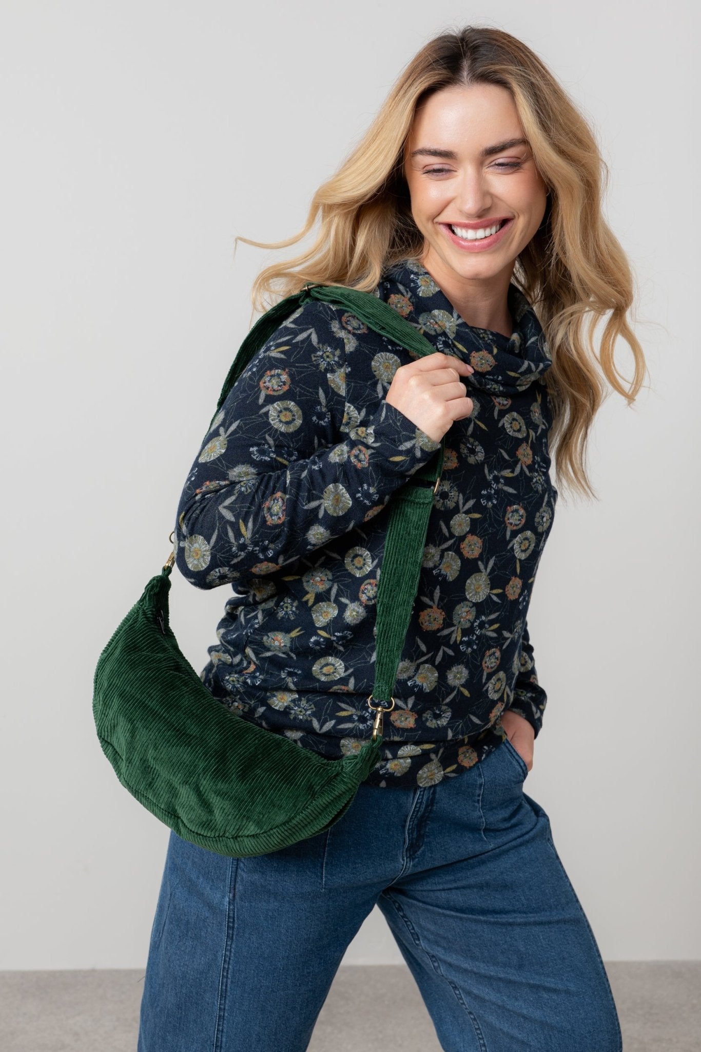 Lily & Me LM25590 Relaxed Everyday Jumper Building Navy - Dotique - Lily & me