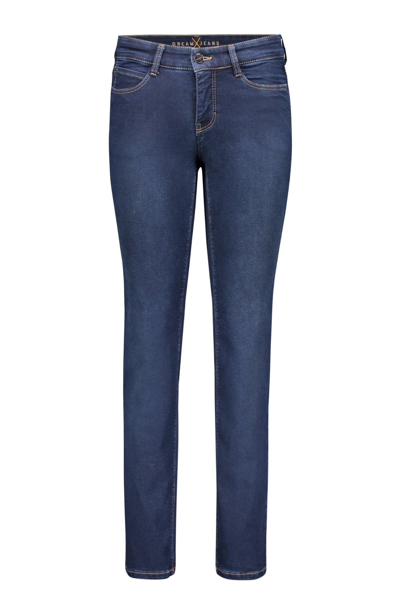 Calvin Klein Jeans HIGH RISE SUPER SKINNY ANKLE - Vaqueros Pitillo - Denim Dark/azul Oscuro