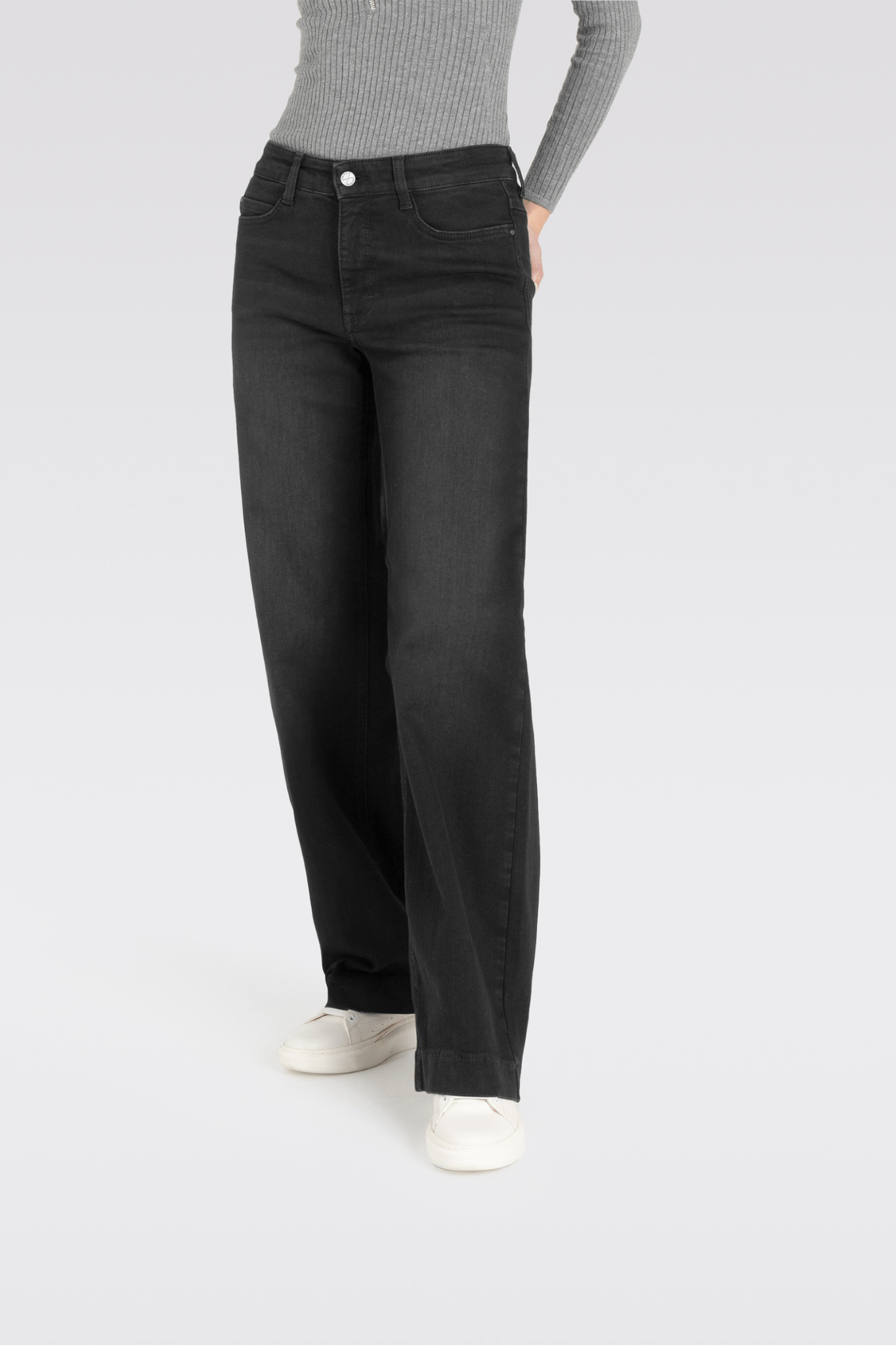 MAC DREAM WIDE Authentic Mega Flex Commercial Black Used Wash 5439 - 90 - 0358L - Dotique - Mac