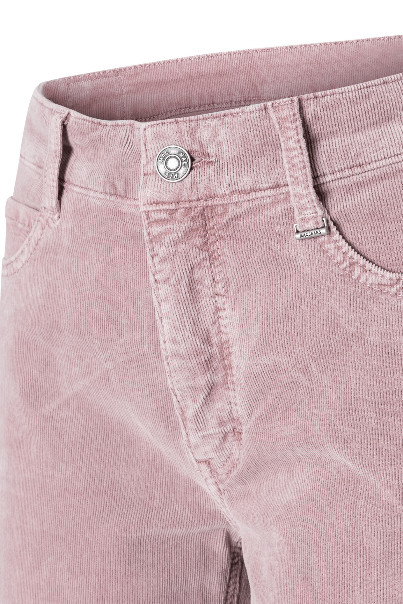 MAC Baby Soft corduroy wide leg trousers in autumn rose – Dotique