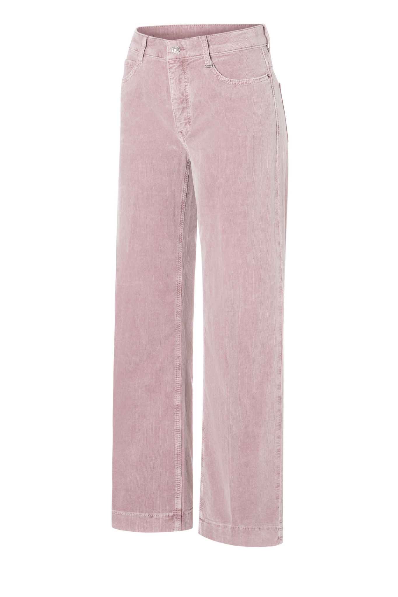 MAC Baby Soft corduroy wide leg trousers in autumn rose – Dotique