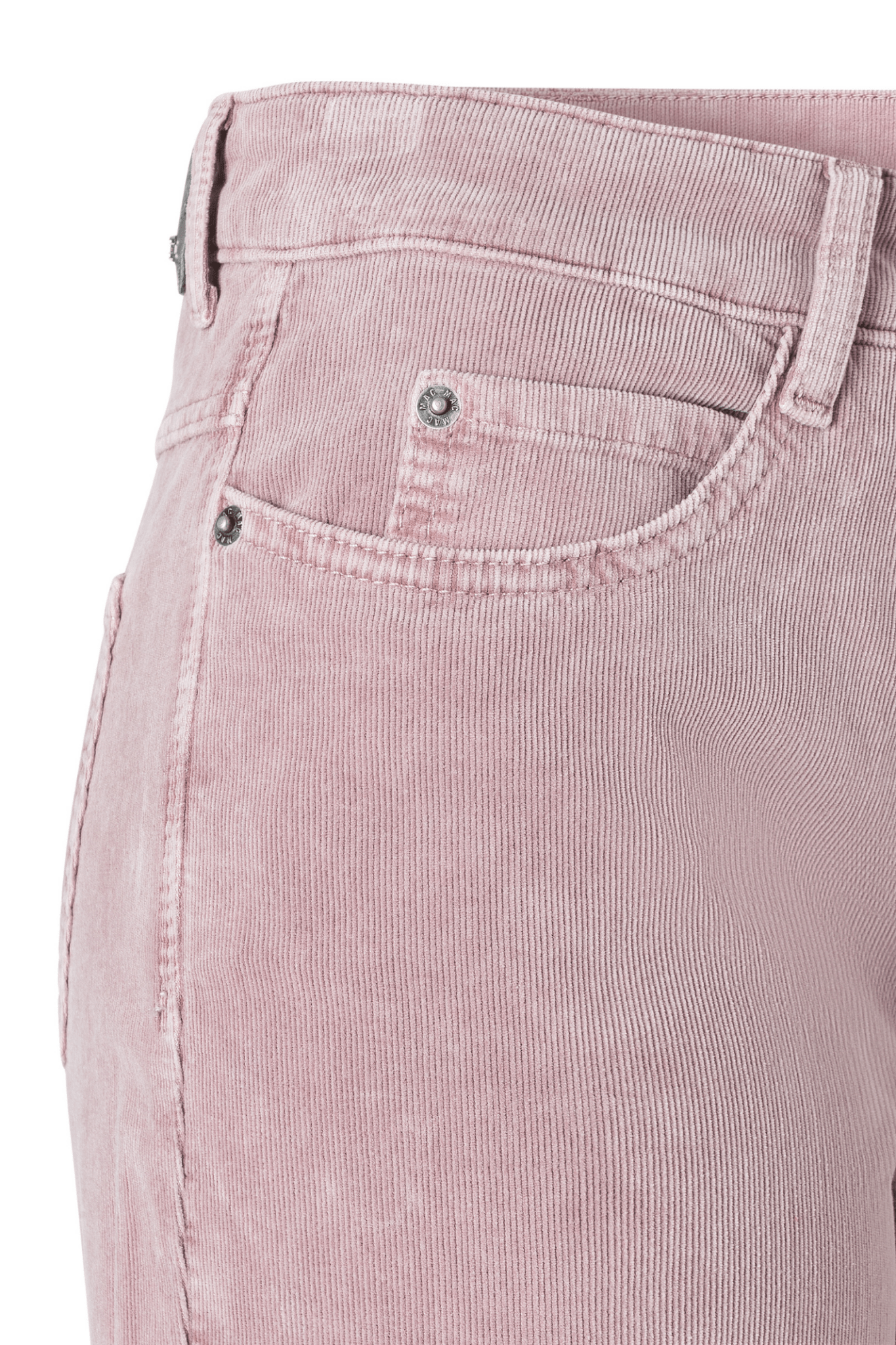 MAC Baby Soft corduroy wide leg trousers in autumn rose – Dotique