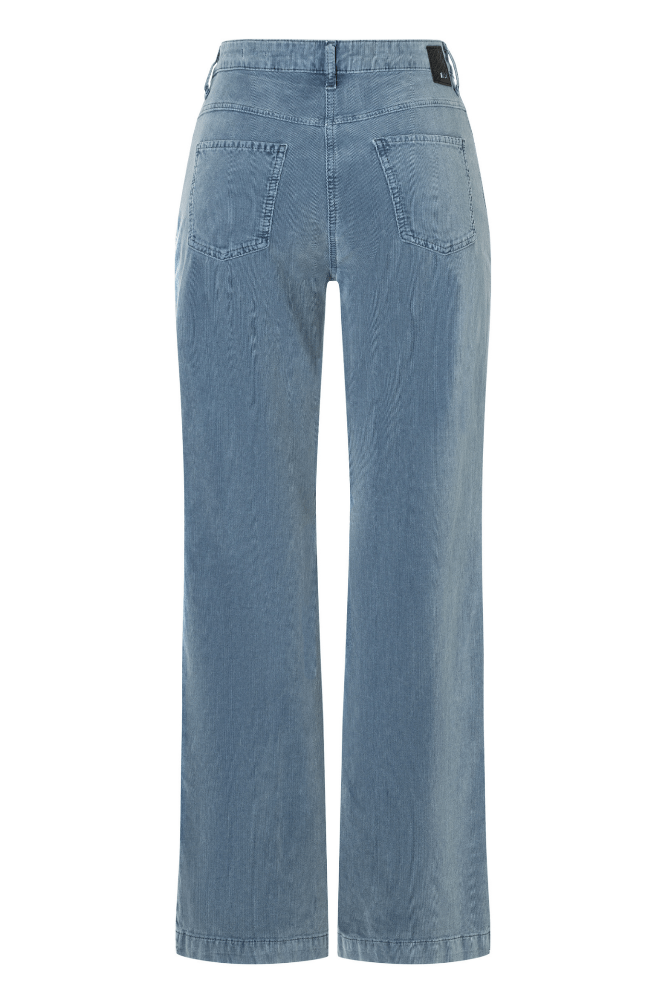 MAC Baby Soft corduroy wide leg trousers in grisaille grey – Dotique