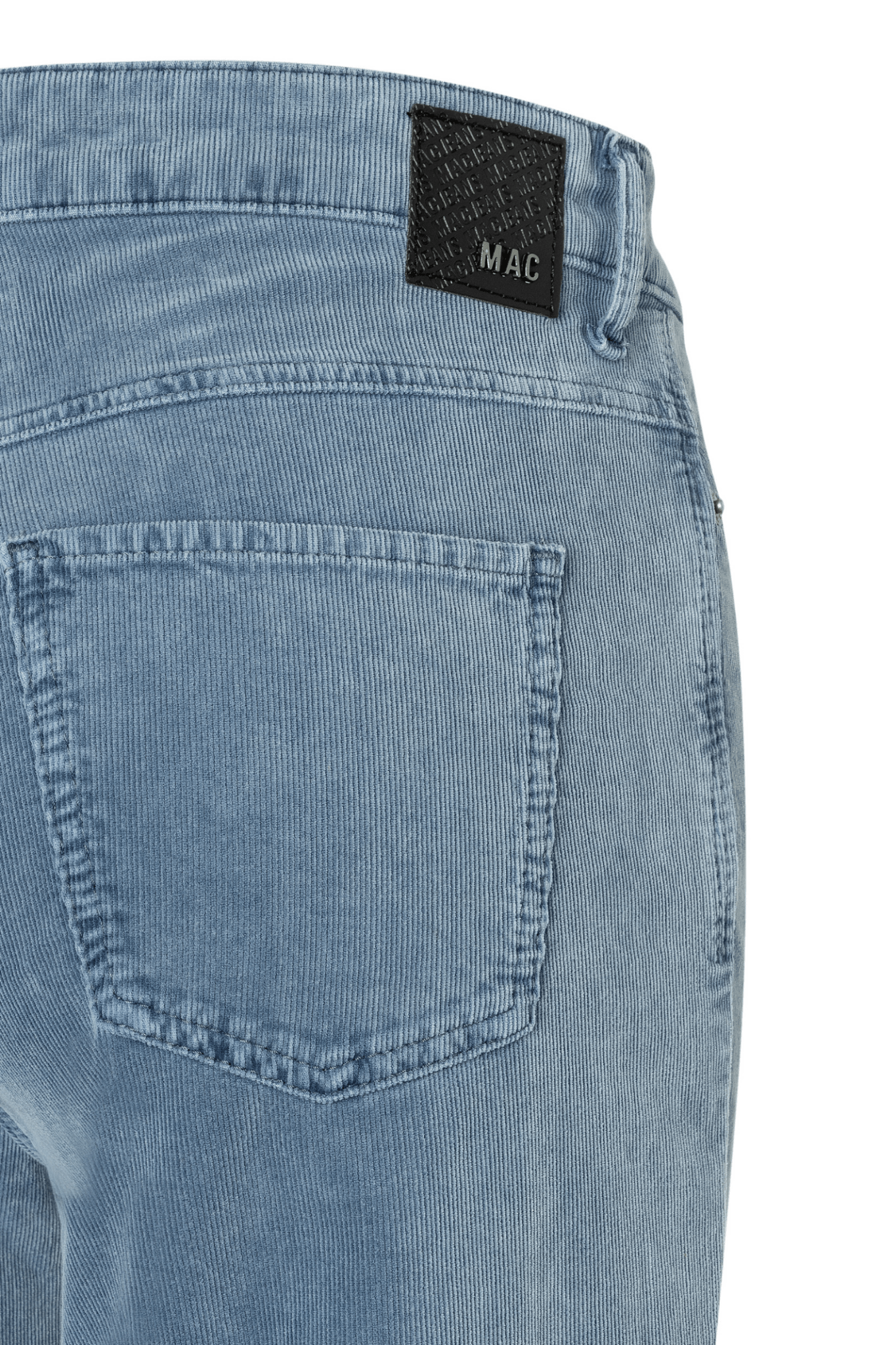 MAC Baby Soft corduroy wide leg trousers in grisaille grey – Dotique