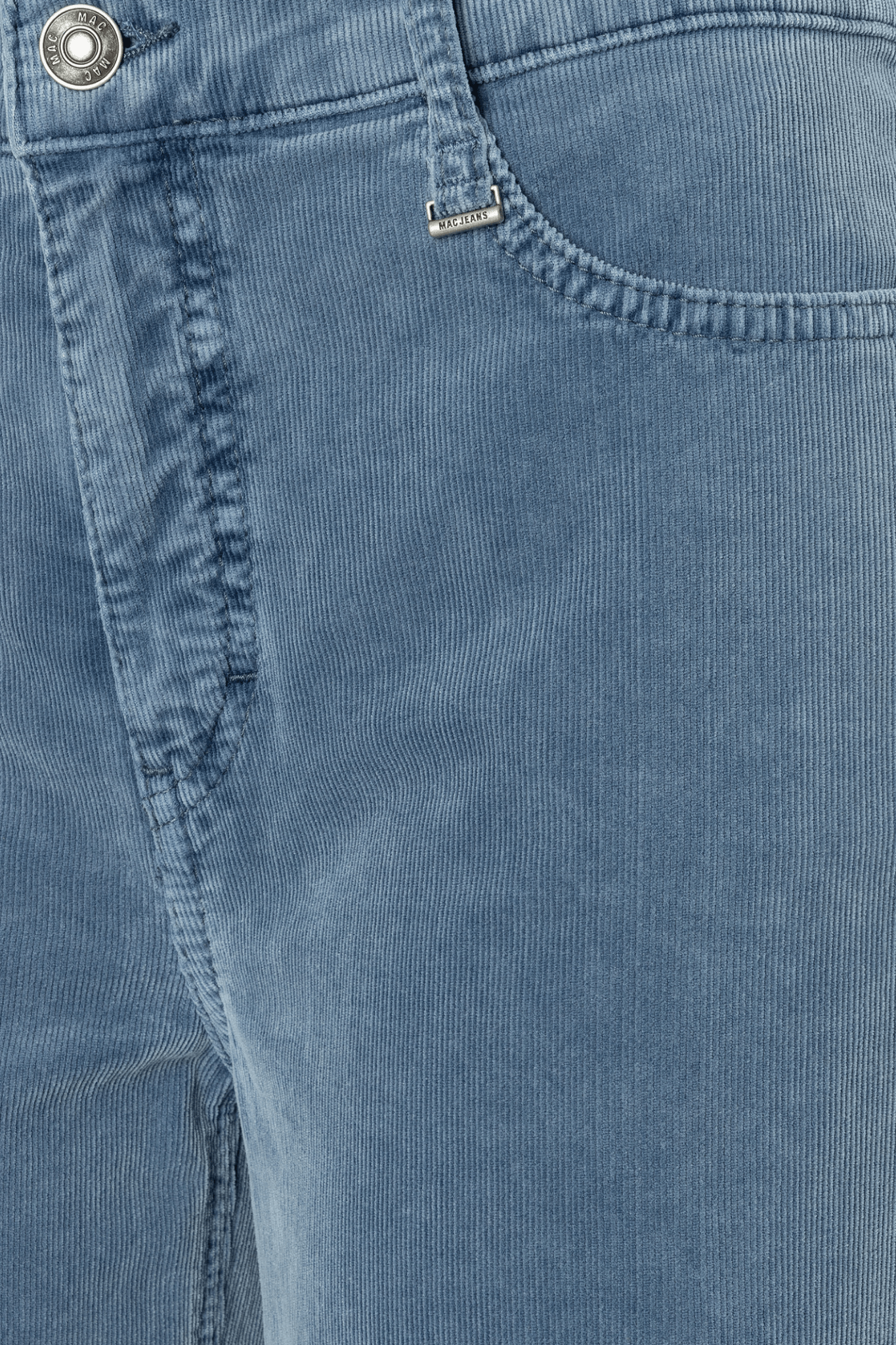 MAC Baby Soft corduroy wide leg trousers in grisaille grey – Dotique