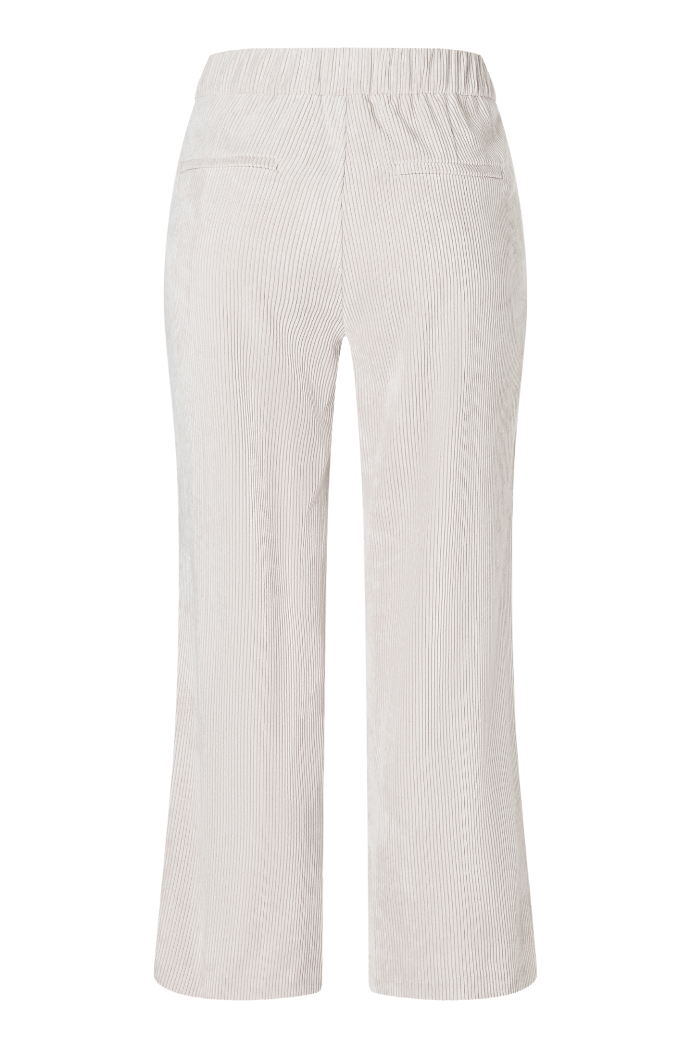 MAC Jeans CHIARA Cropped Fluid Corduroy Trousers White Sand 3045 - 00 - 0410 - 012 - Dotique - Mac