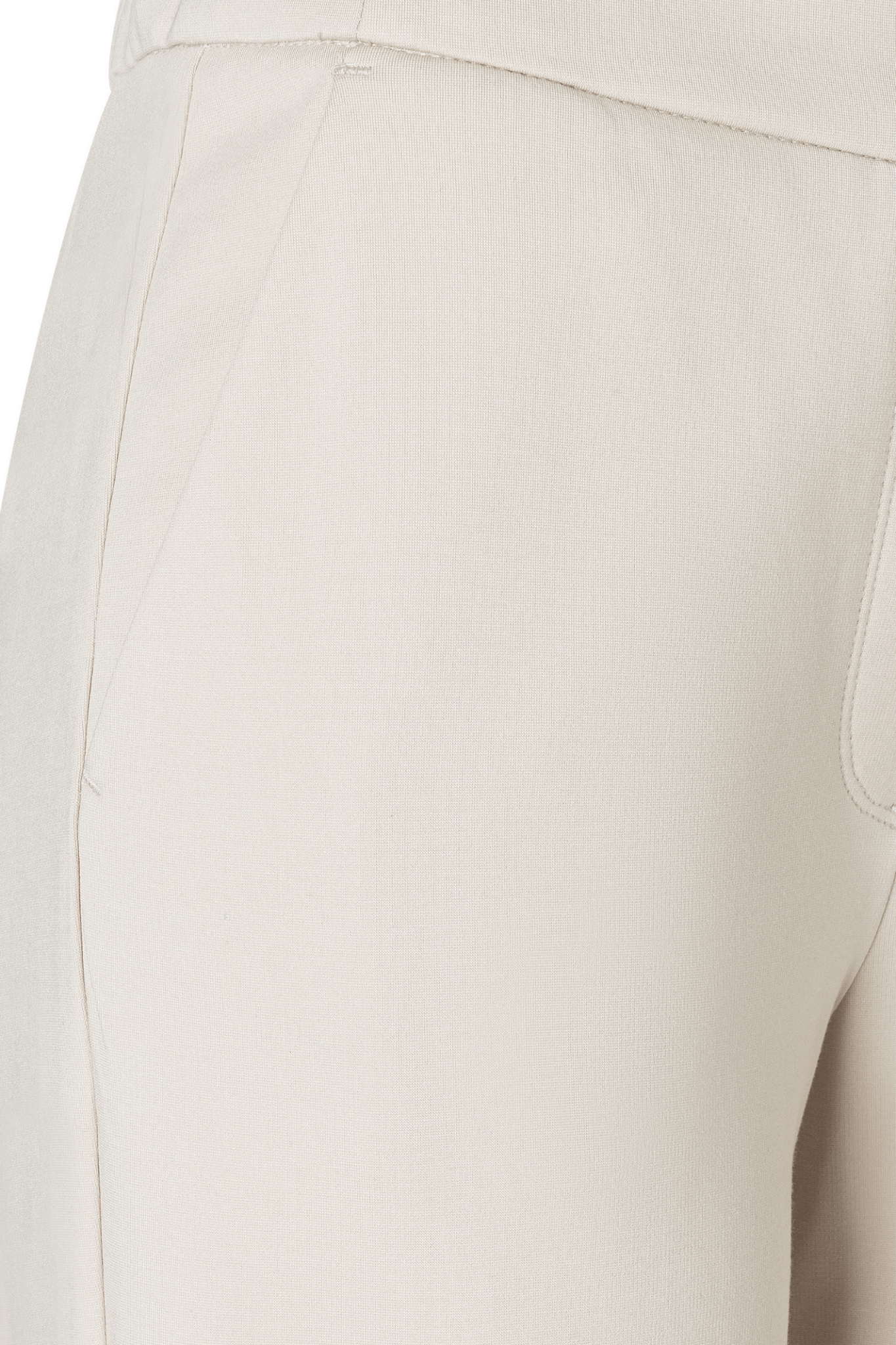 MAC Chiara light jersey straight leg trousers in moon grey – Dotique