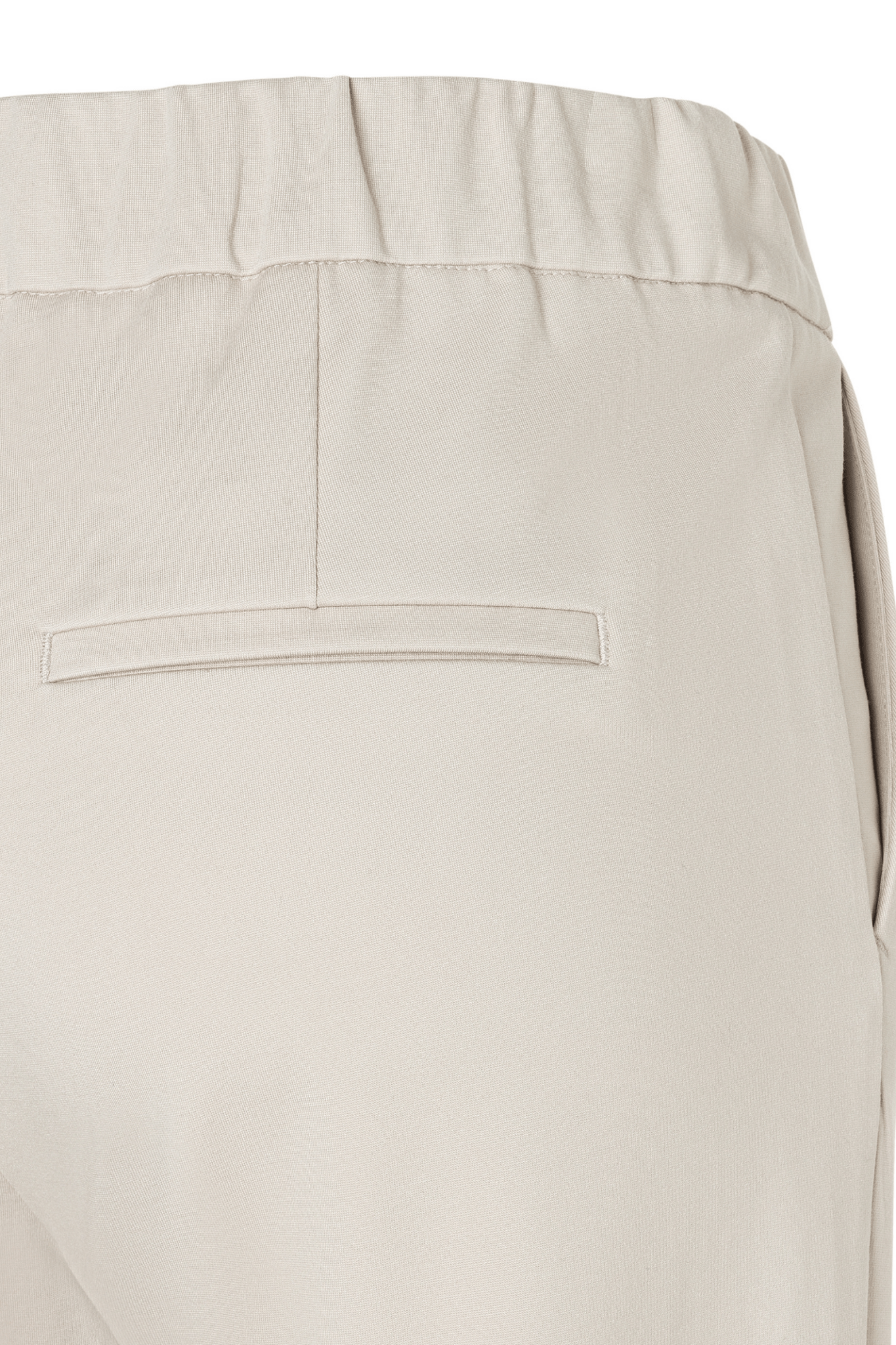 MAC Chiara light jersey straight leg trousers in moon grey – Dotique